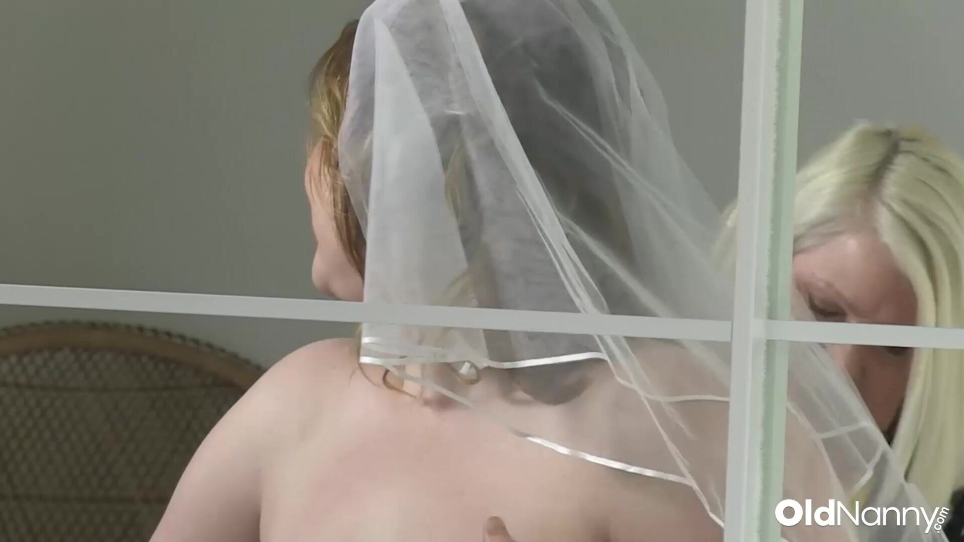 Curvy BBW Bride Gets Fucked By Mature Ladies In Hot Threesome - lesbian - threesome - fingering - bbw - bride - mature - granny - lingerie - bikini - wedding dress