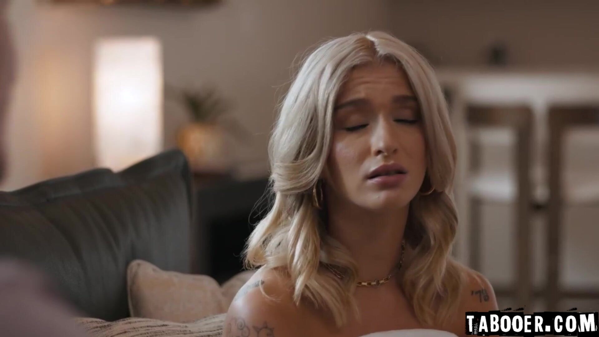 Emma give in to Dereks naughty intentions - blonde - natural tits - fingering - teen - tattoos - old young - petite - blowjob - deepthroat - big dick