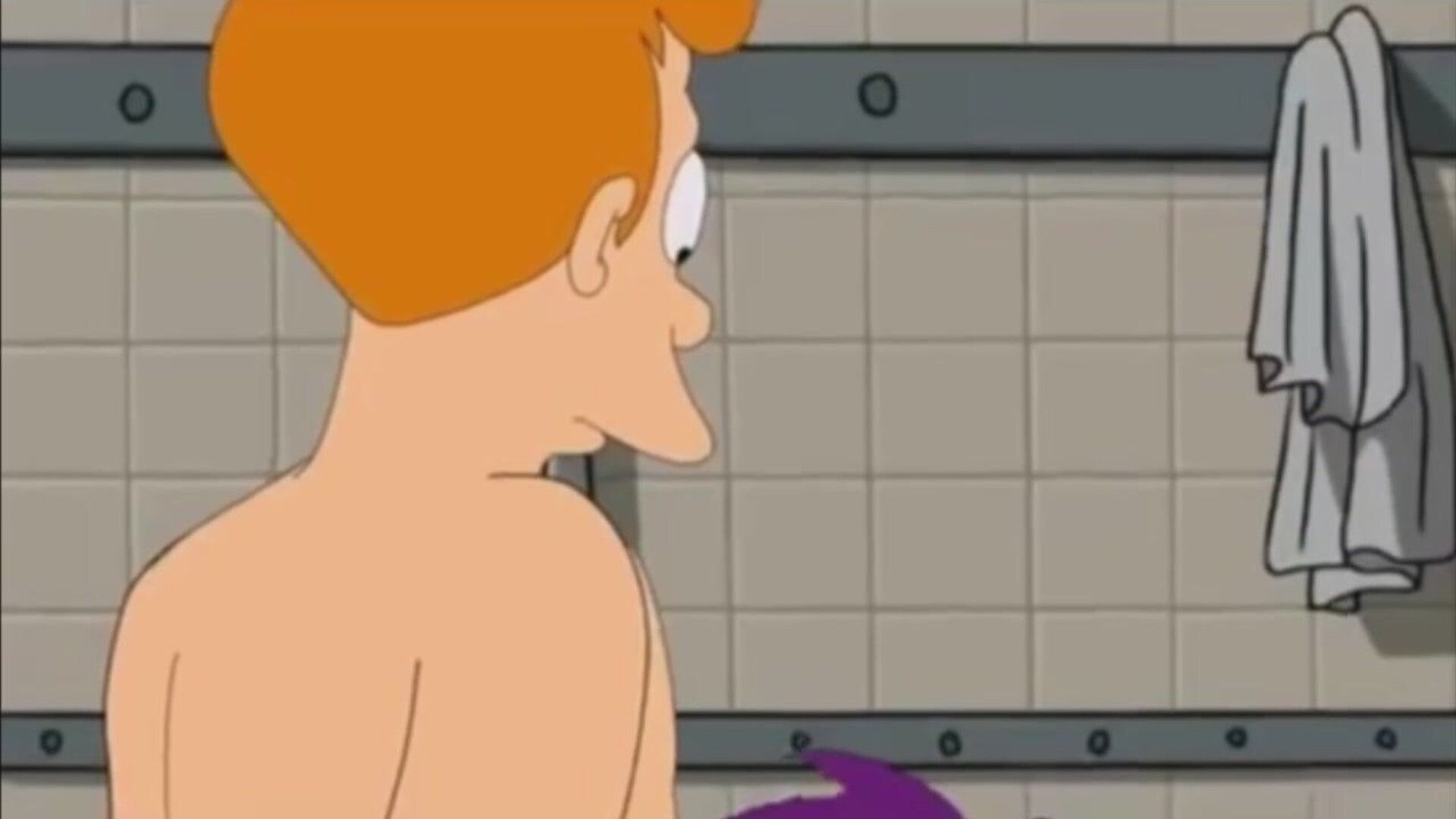 Futurama shower threesome - hentai - futurama - cartoon - shower - threesome