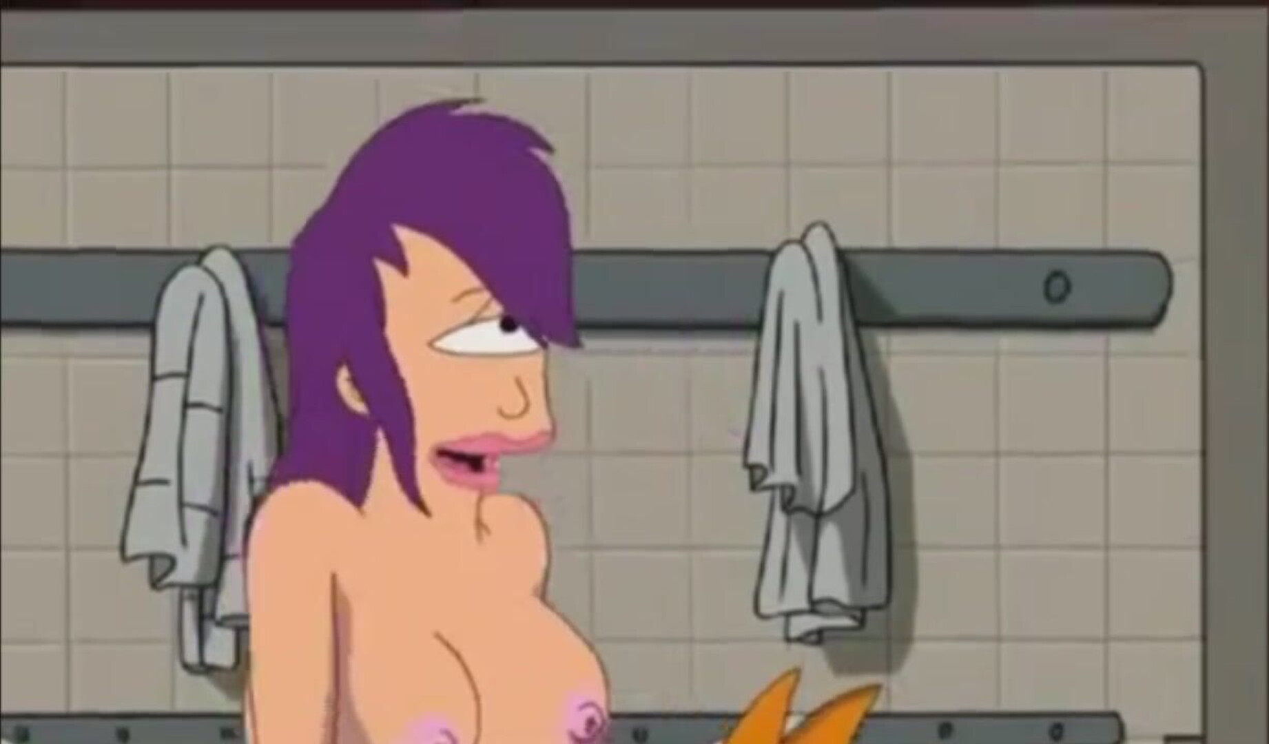 Futurama shower threesome - hentai - futurama - cartoon - shower - threesome
