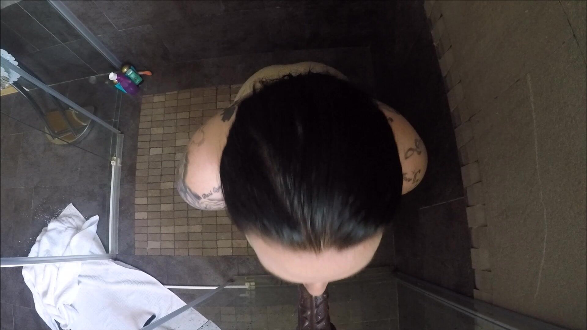 HarmonyReigns Shower Bj - milf - big ass - big tits