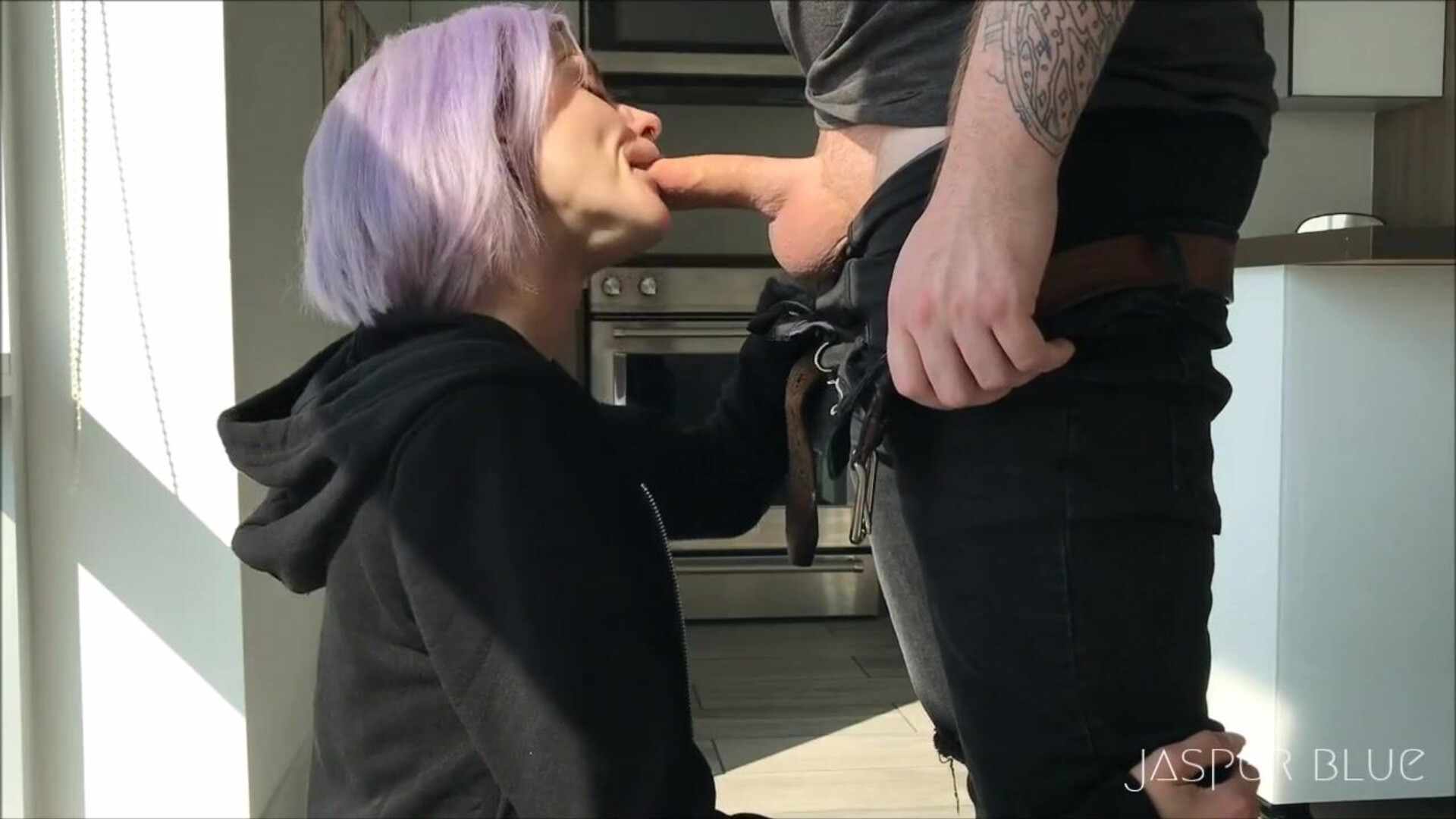 Jasper Blue Public Cum Slut - pov - hardcore - handjob
