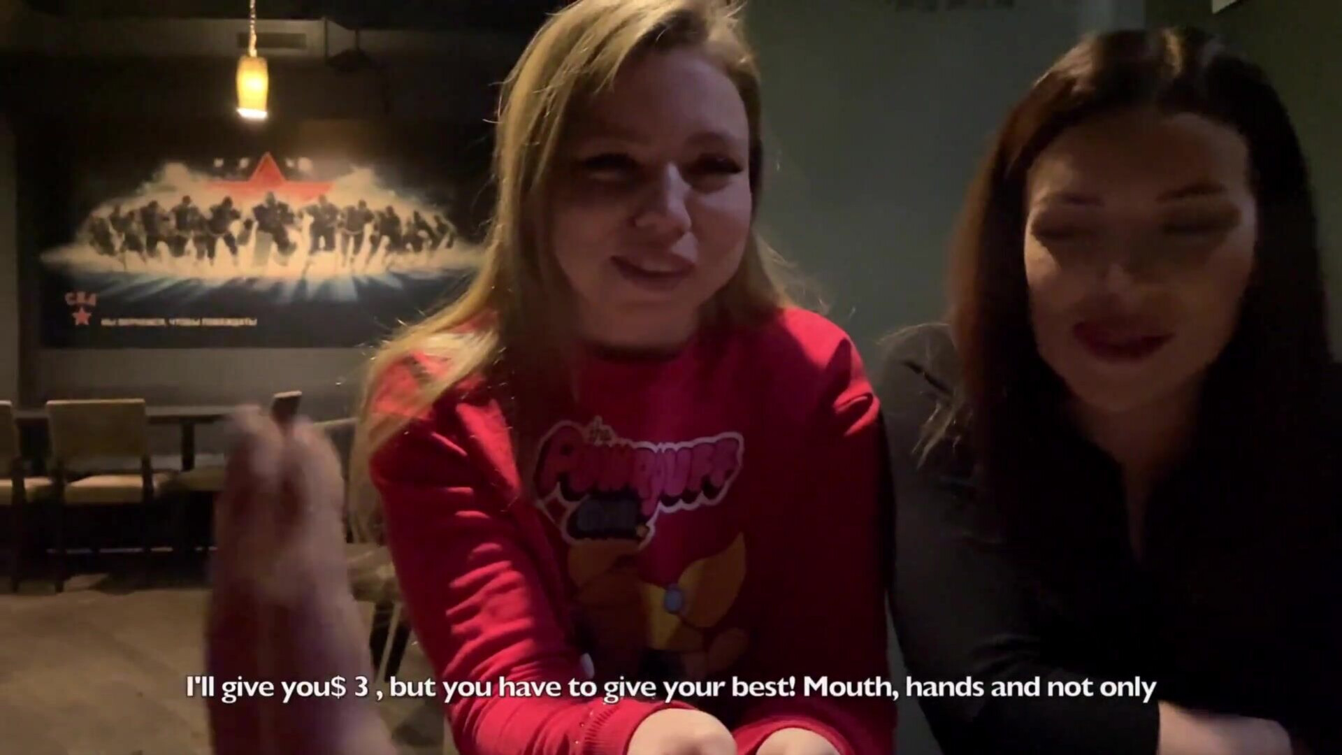Kisankanna1 I Took Off Two Beauties In A Cafe - pov - hardcore - amateur