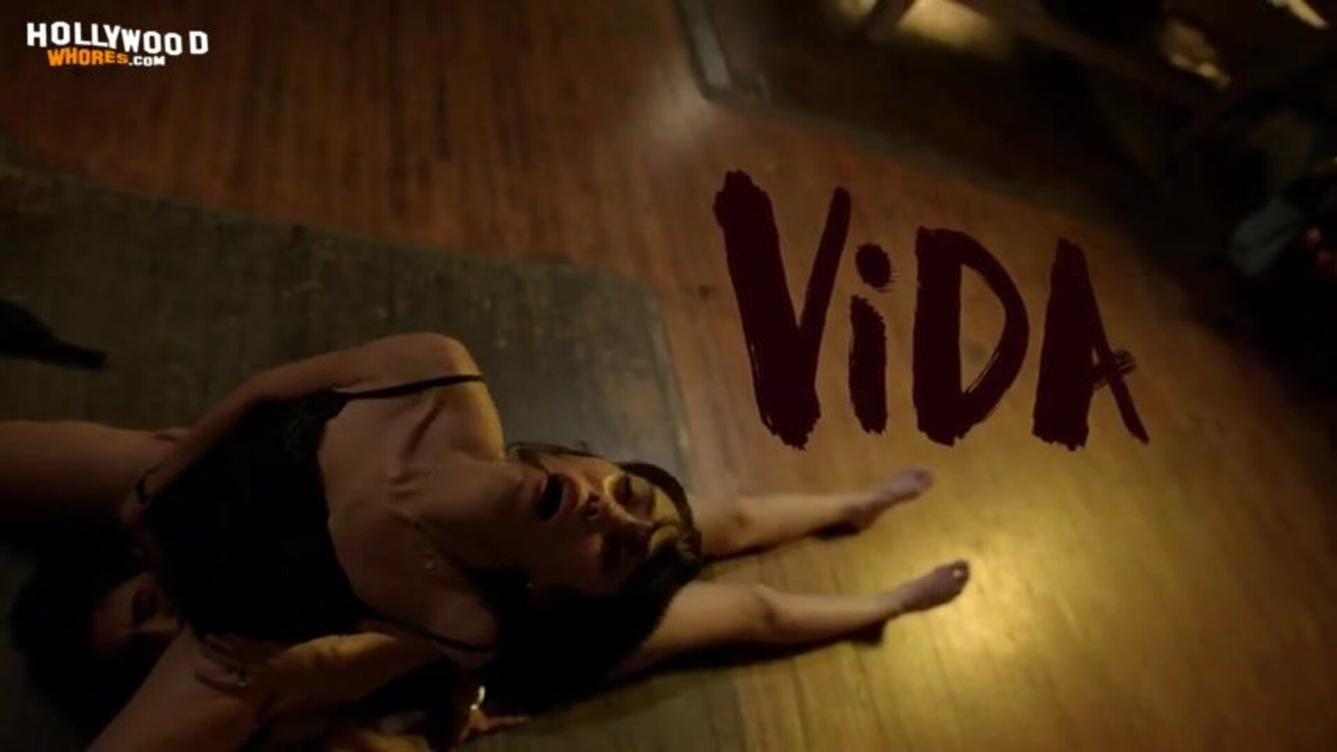 Mishel Prada and Michelle Badillo lesbians in Vida - celebrity - celeb - movie - scene - hollywood - mainstream