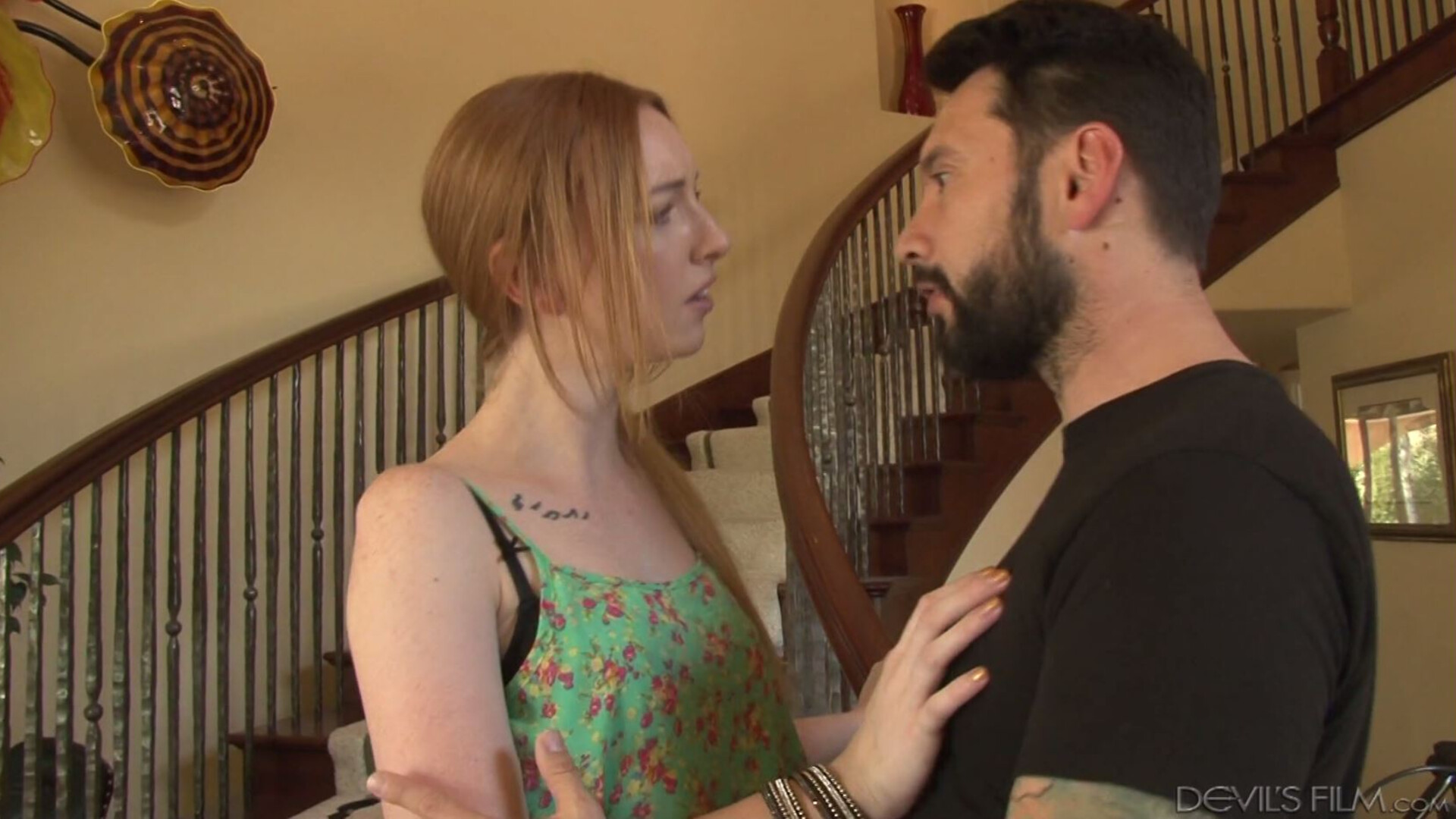 Mommy Likes To Watch - teen - small tits - redhead - hairy pussy - family - old & young - cuckold - blowjob