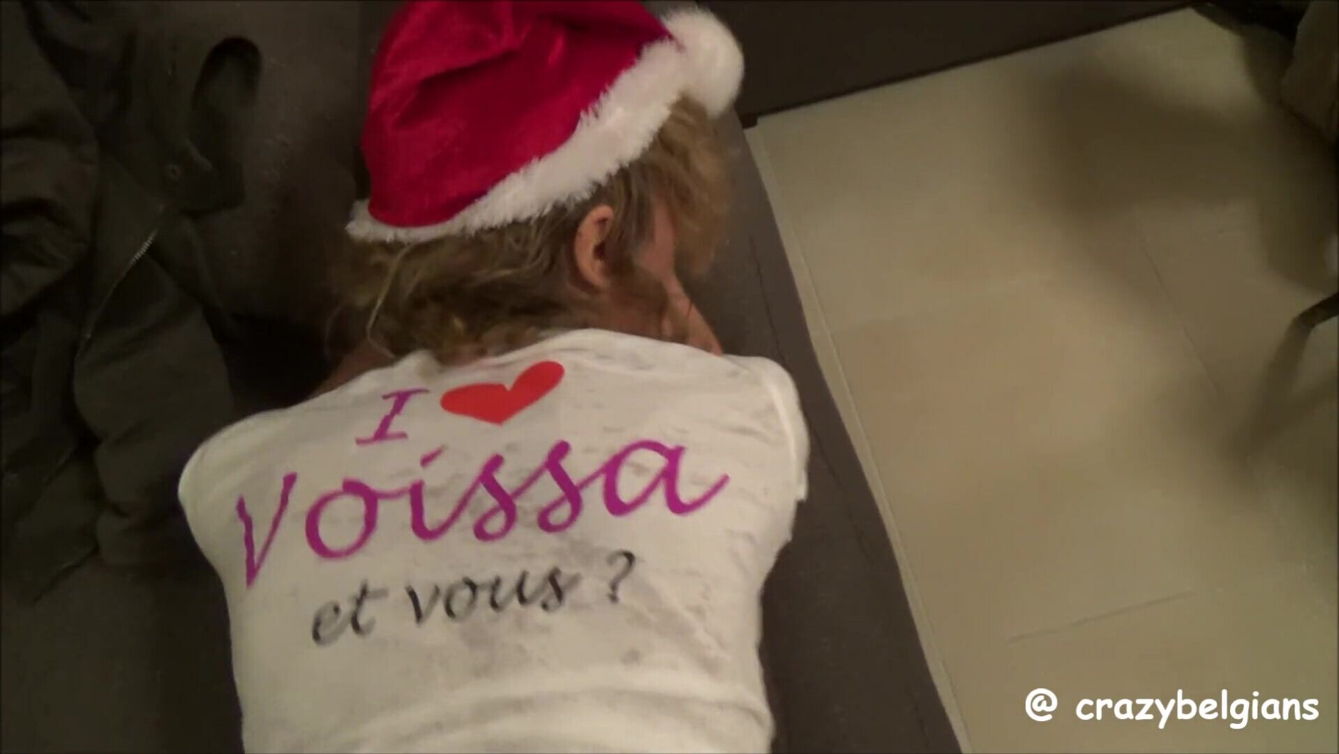 Sex4Charity Fucked & Spanked Christmas Girl - pov - hardcore - handjob