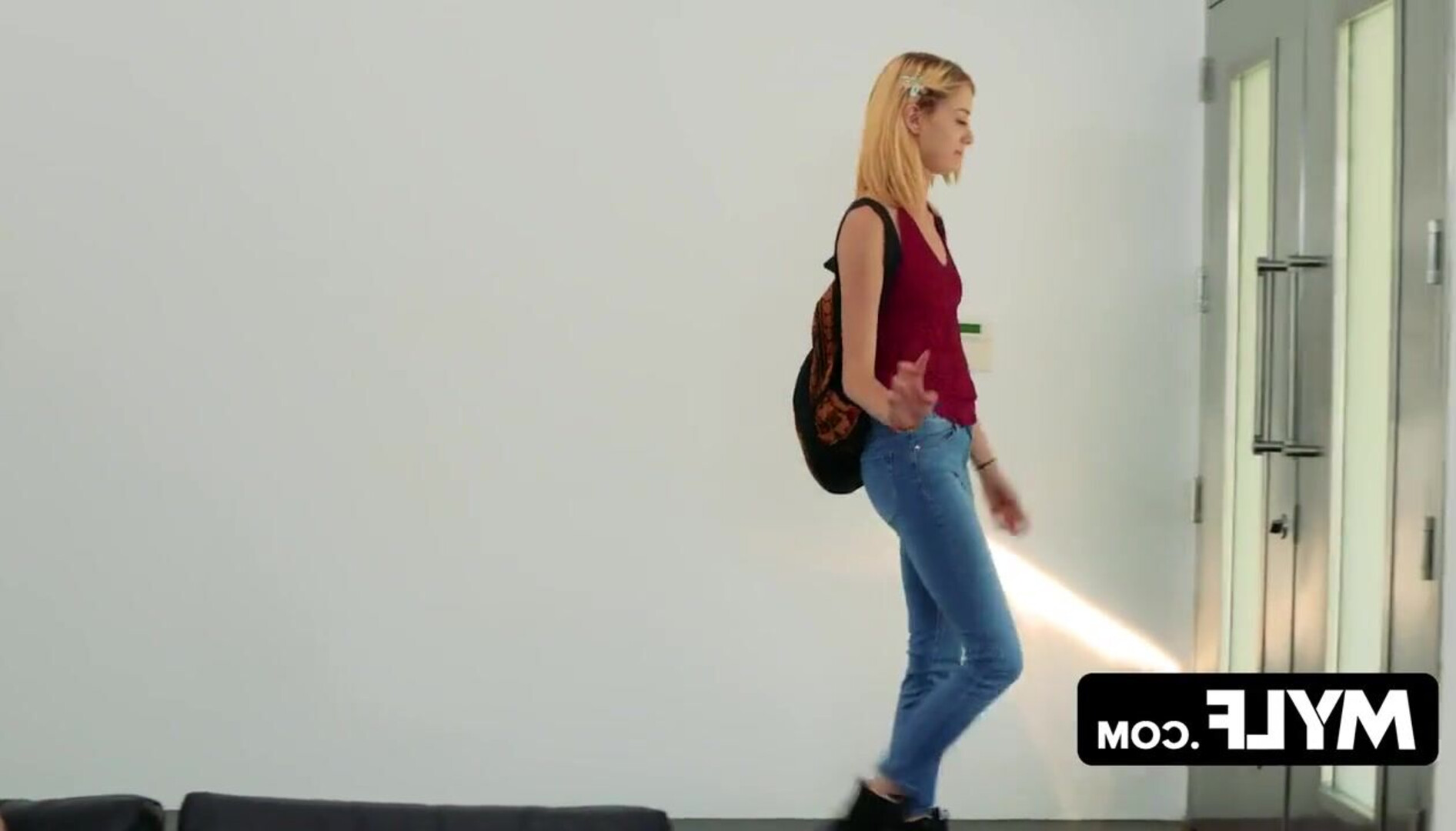 The mischievous young woman, Haley Reed, is seen sharing her boyfriend's penis with t - babe - blowjob - mature - facial - milf - cougar - eating pussy - threesome - american - ass