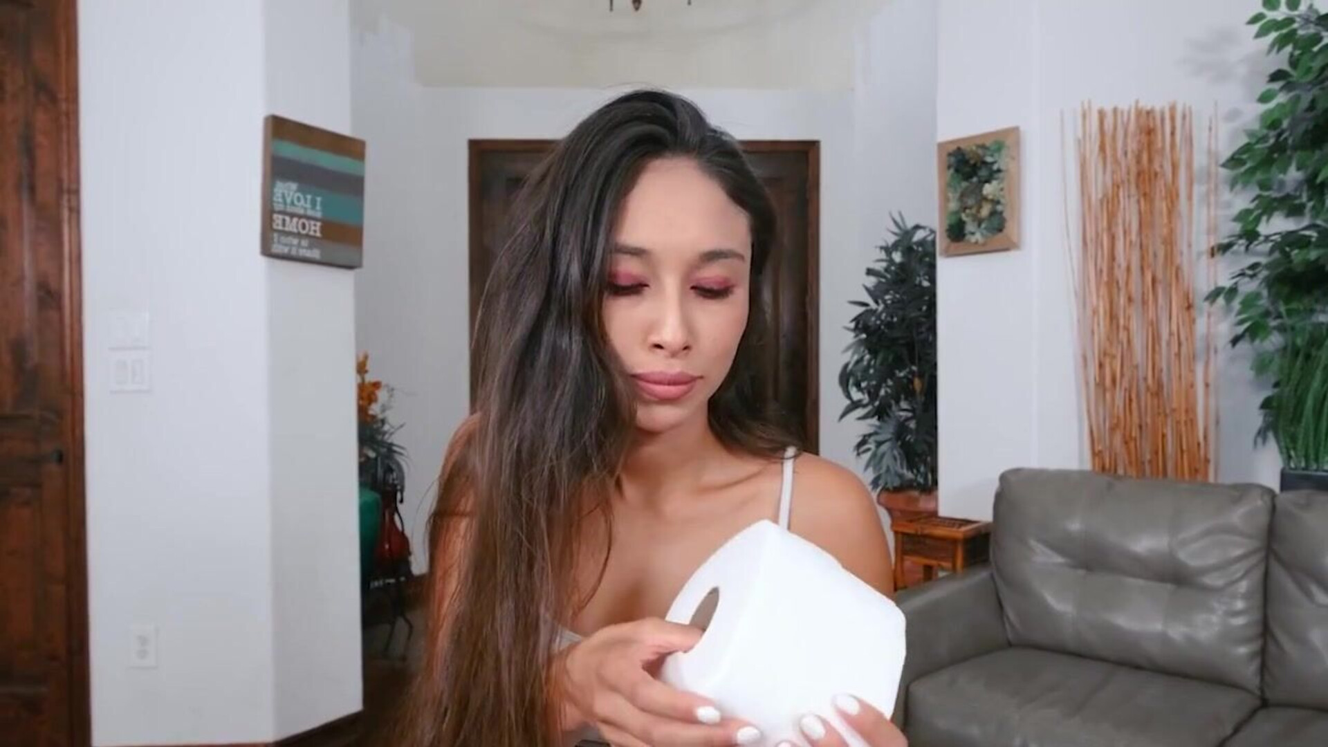 Confined indoors alongside a sexually eager MILF, Cali Lee - blowjob - cumshot - mature - milf - pov - cougar - latina - ass - nude - hottest