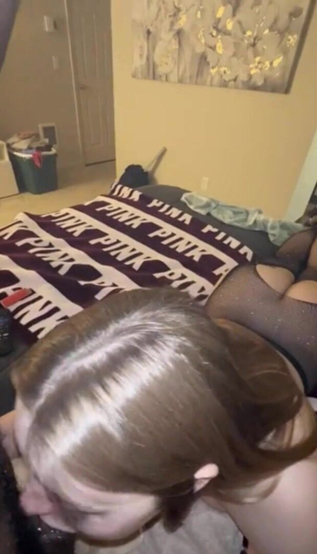 First Date Gone Right! Bonde Teen Sloppy BBC Blowjob - blowjob - bbc - teen - blonde - deepthroat - interracial - sloppy
