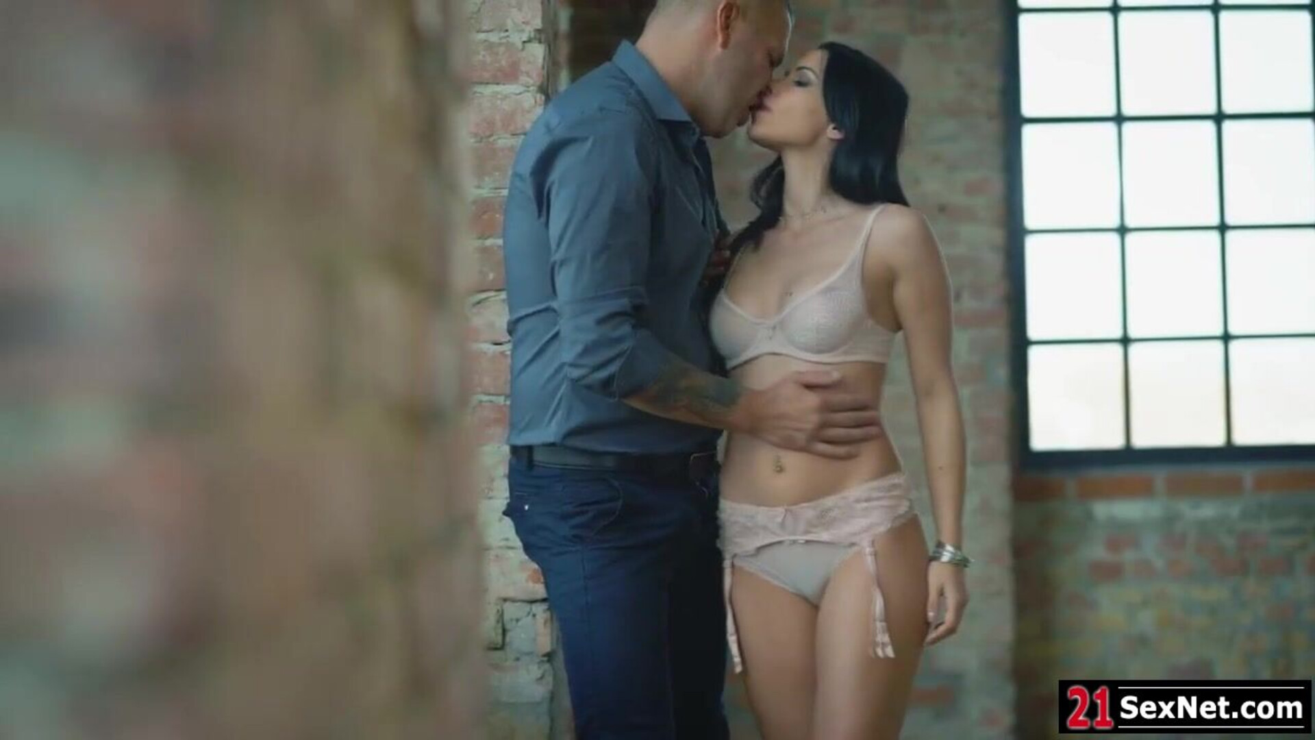Guy licking then anals busty german milf - anal - oral - blowjob - finger - milf - big tits - kiss - german - hairy - tease