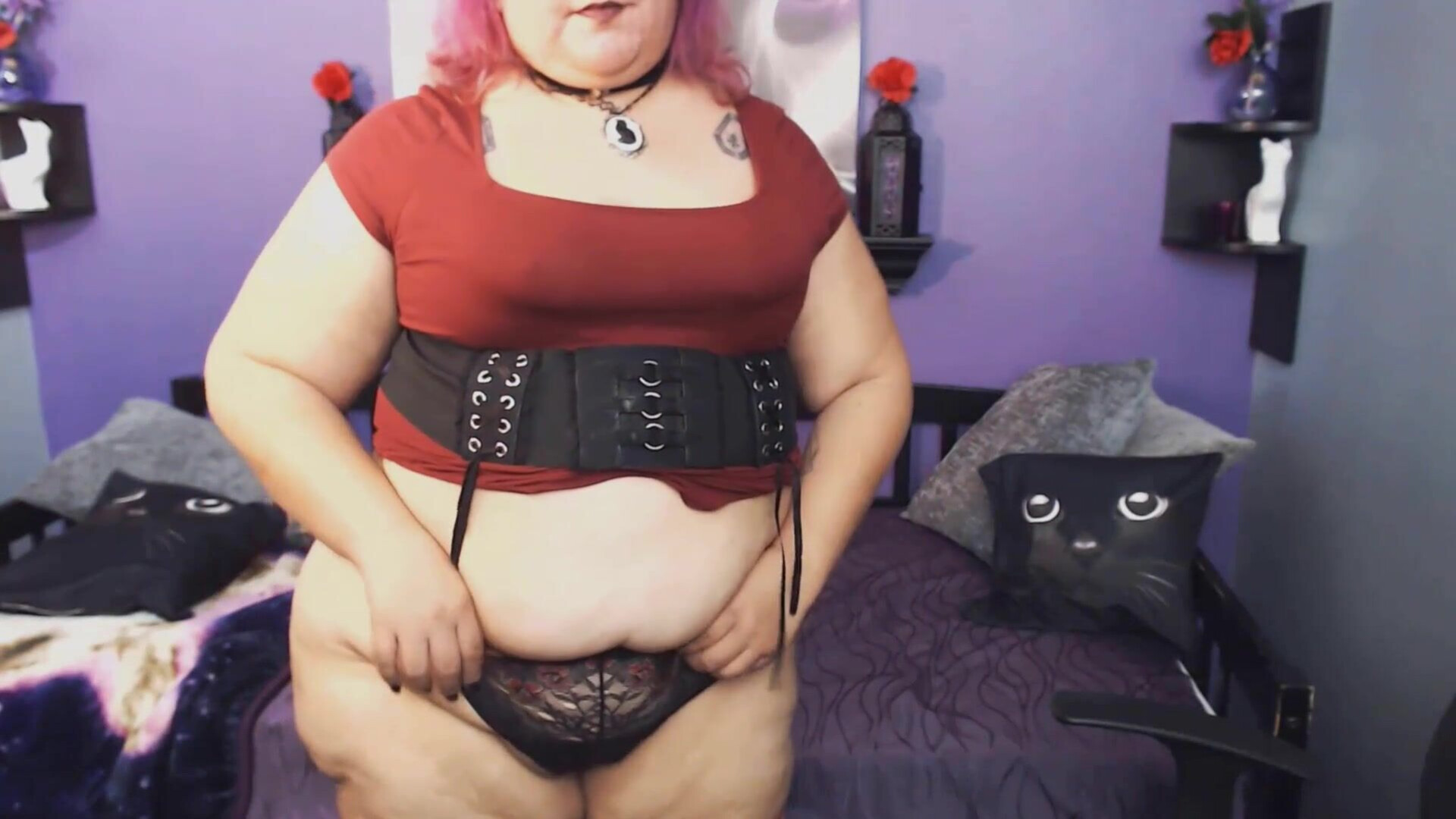 Hispanic BBW with big belly and great sexual desire - housewiveshd - bbw - redhead bbw - huge ass - anal - anal fuck - big belly - cam