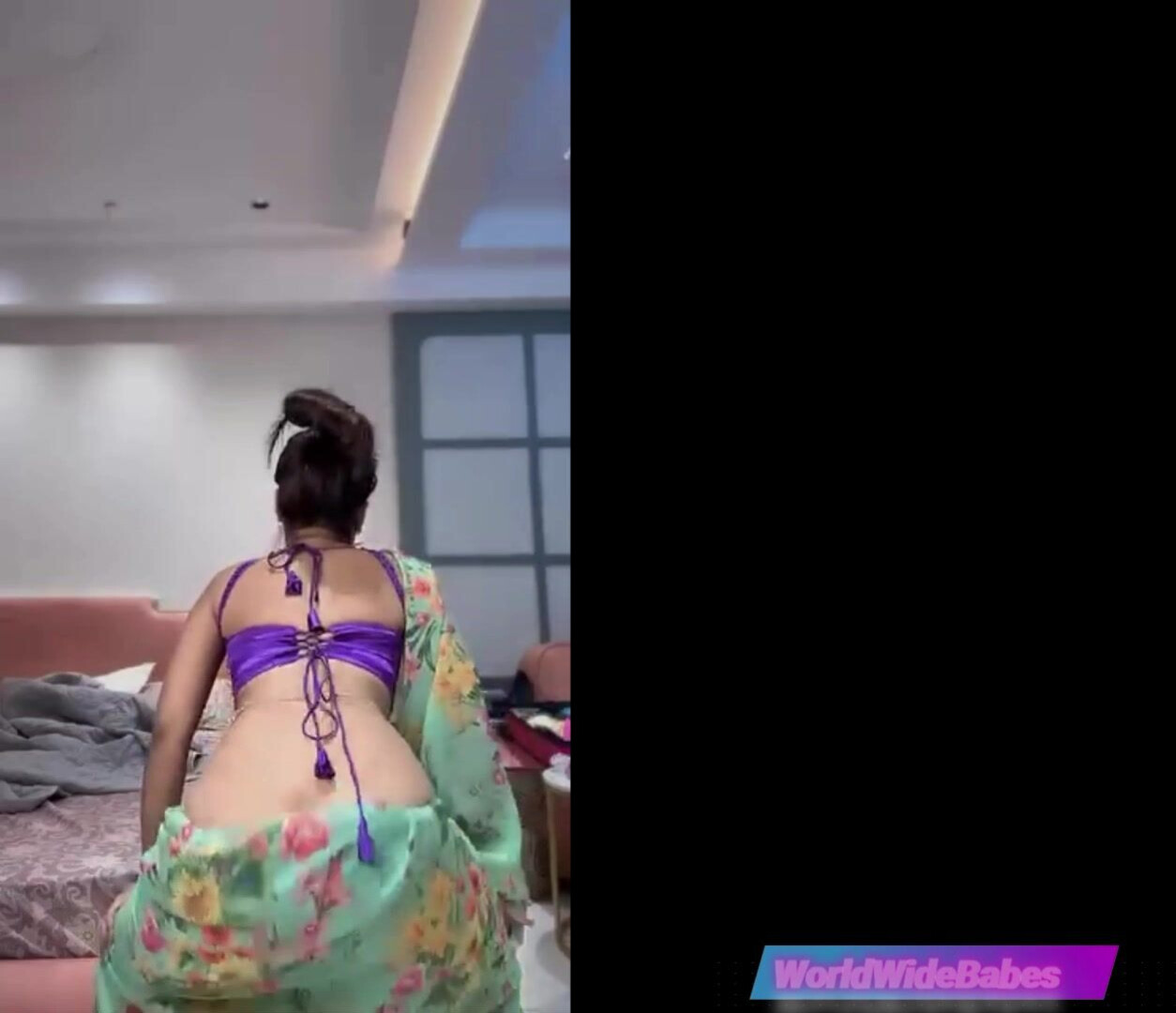 Hot Desi Babe Twerk in Saree - desi - saree - twerking - twerk - big ass - dance - dancing