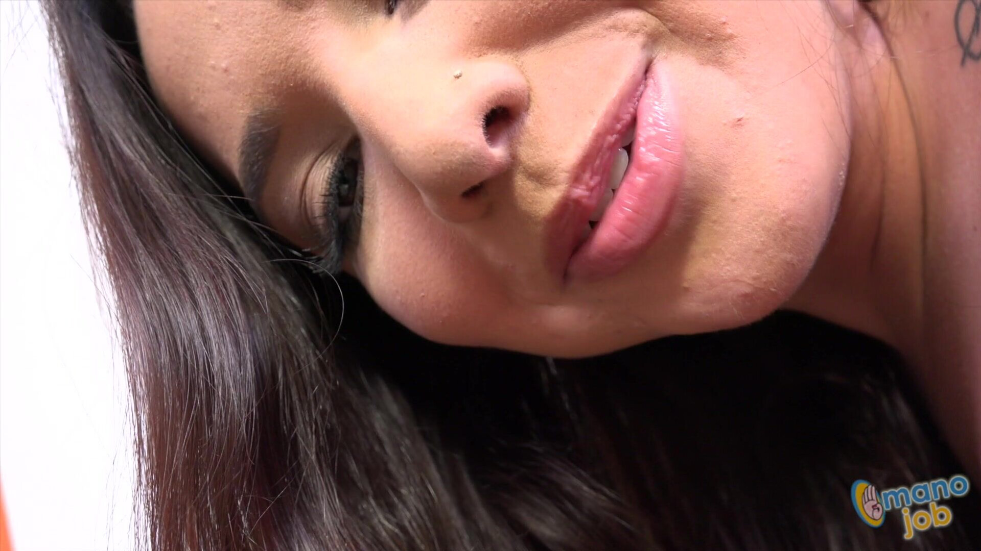 Karlee grey Big facial for Curvy Latina in HD - latina - brunette - handjob - masturbation - big tits - busty - big ass - hairy - bush - dirty talk