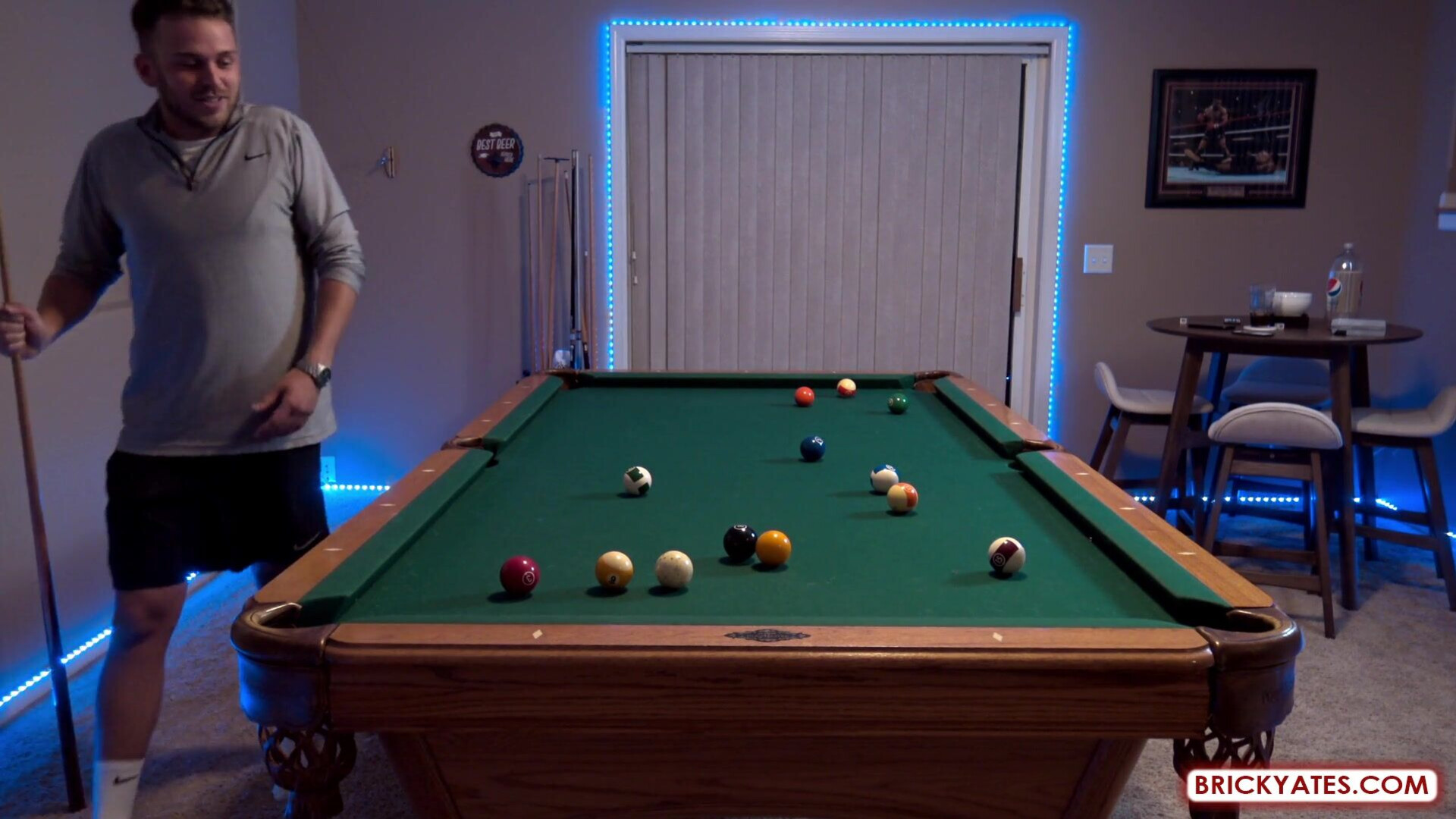 Kylie Kolb Hot Sailor playing strip pool - milf - big ass - blowjob