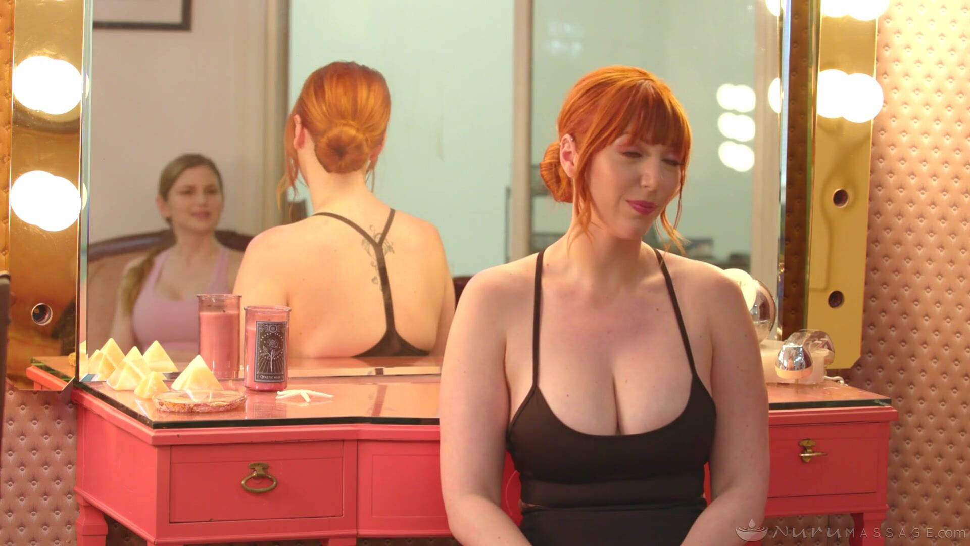 Lauren Phillips Sneaky Step Mom - massage - masseuse - masseur - redhead - big tits - big boobs - enhanced - milf - hairy - family roleplay