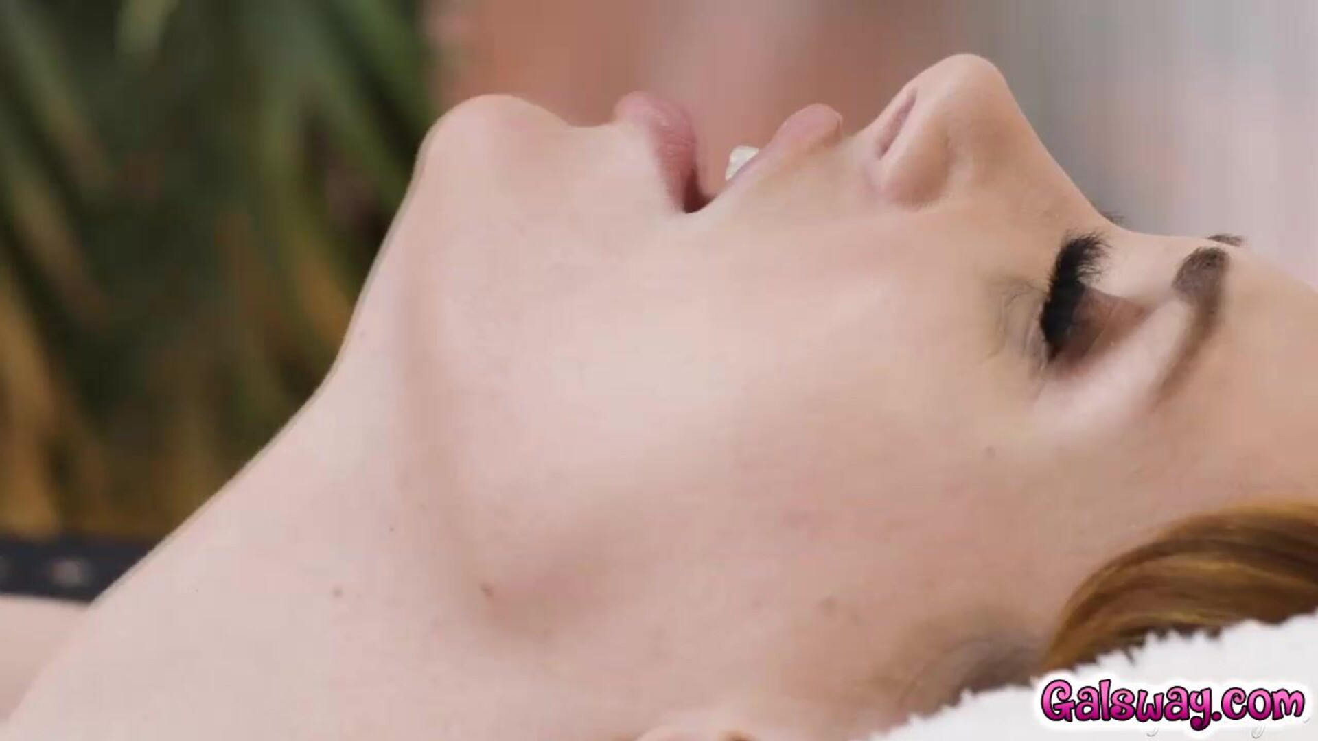 Lumi Ray offers Siri Dahl the pleasure she so desires - girlsway - brunette - redhead - big tits - natural tits - fingering - tattoos - squirt - petite - tribbing