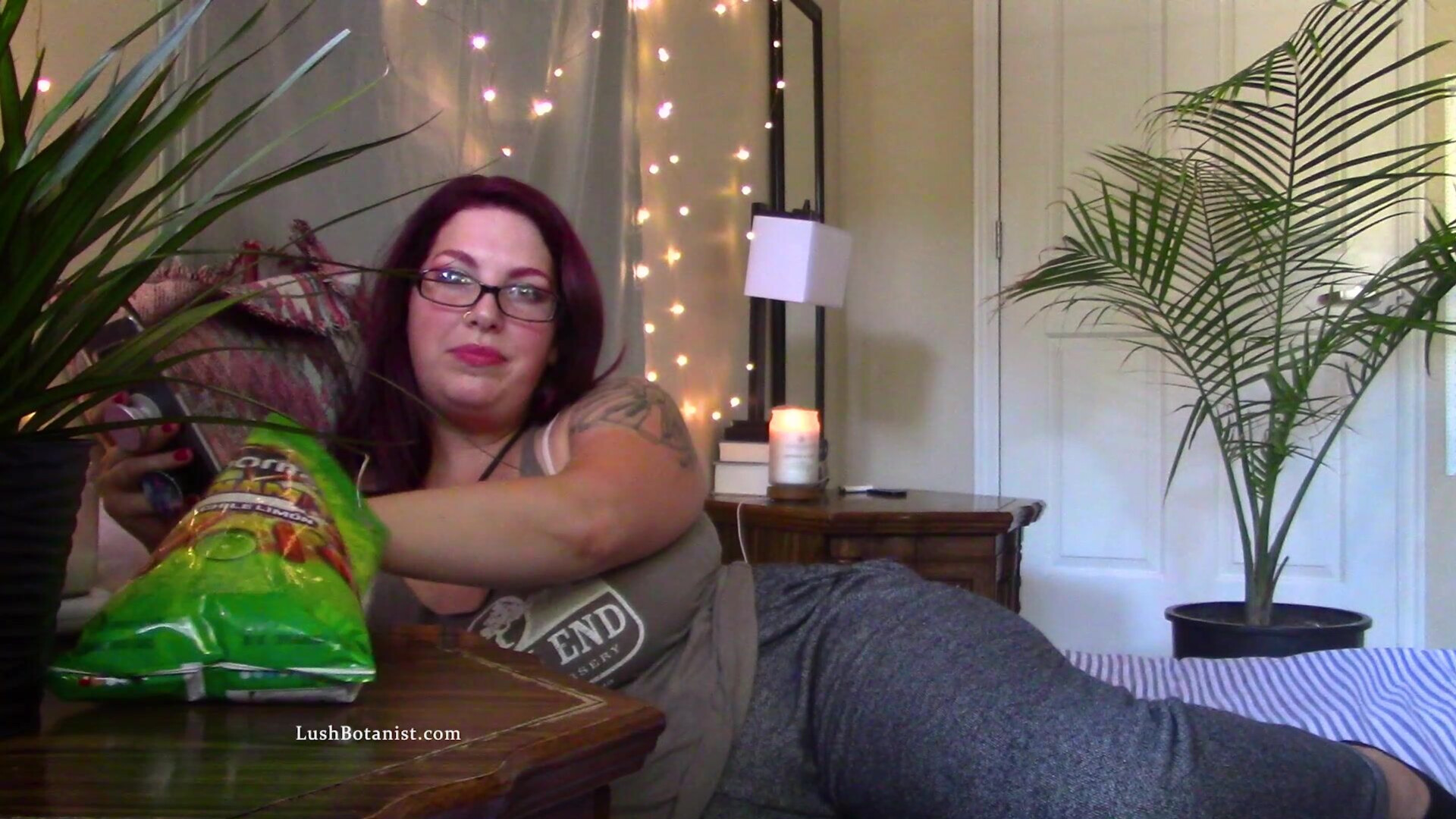 Lush Botanist Cumming To My Own Farts - bbw - solo - softcore