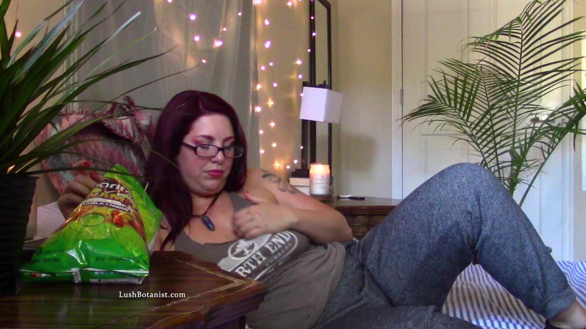 Lush Botanist Cumming To My Own Farts - bbw - solo - softcore