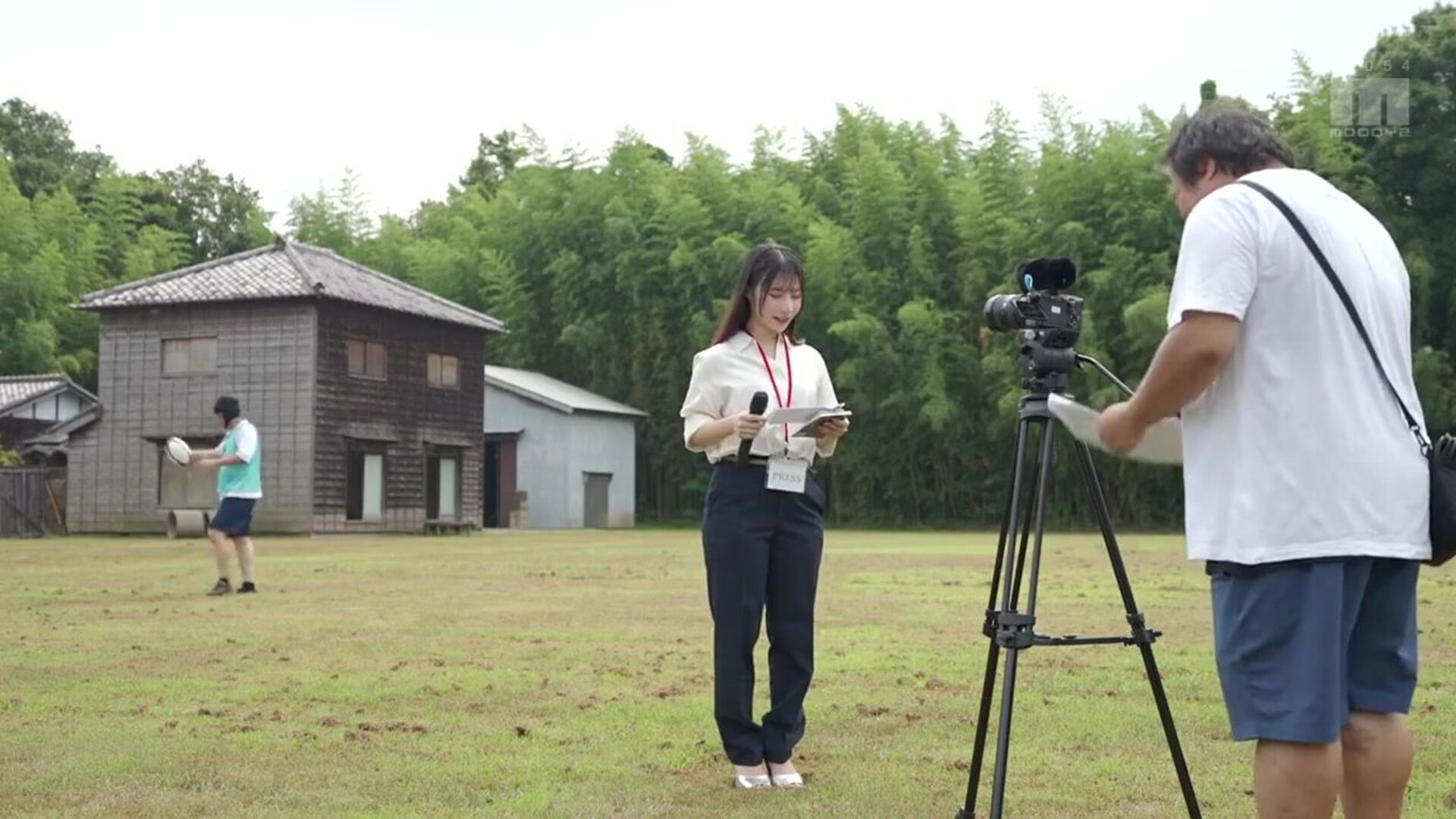 MIAB 607 A rookie female announcer is targeted while re - asian