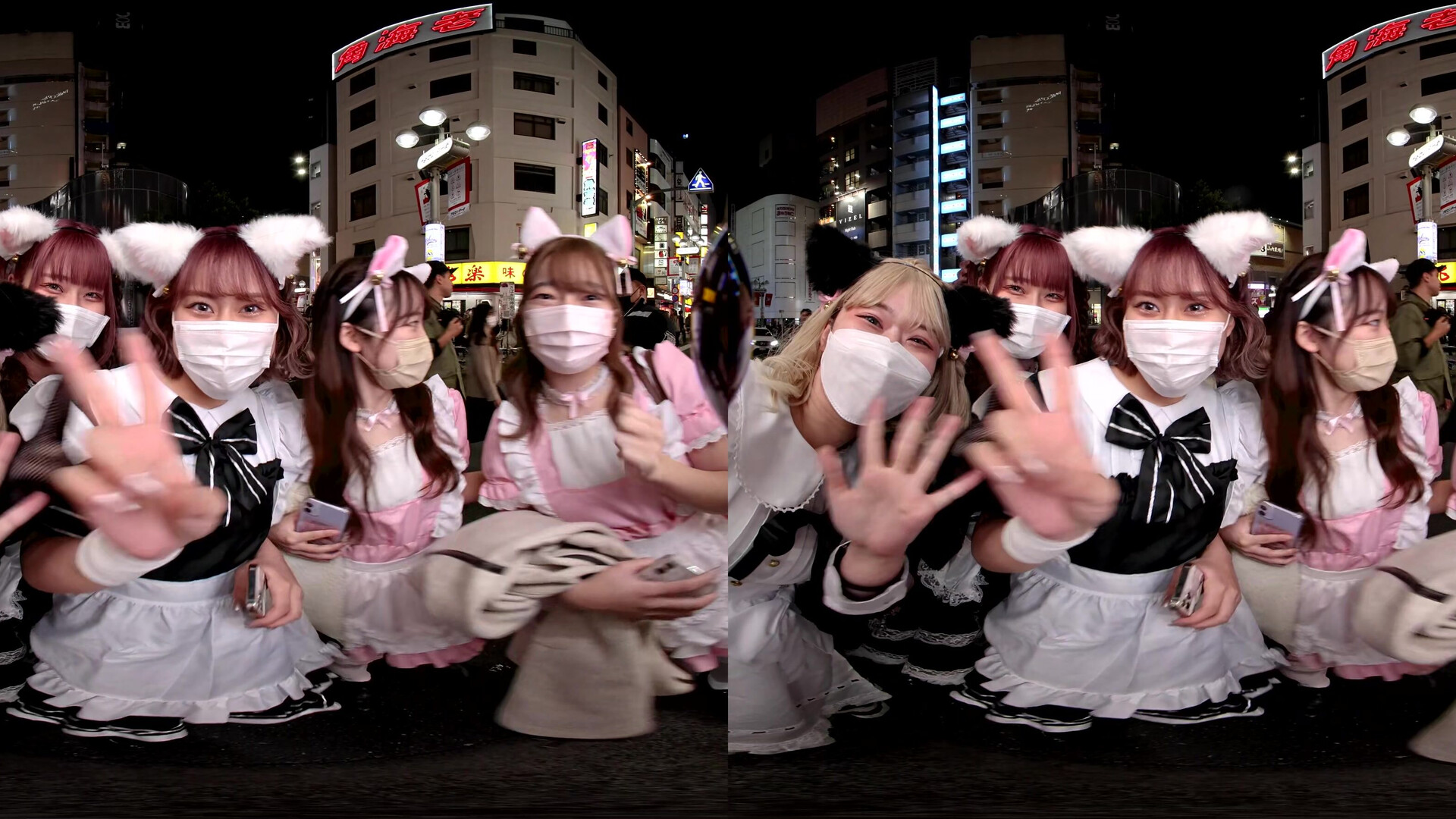 Only cute and erotic girls! Shibuya Halloween 2022 - babes