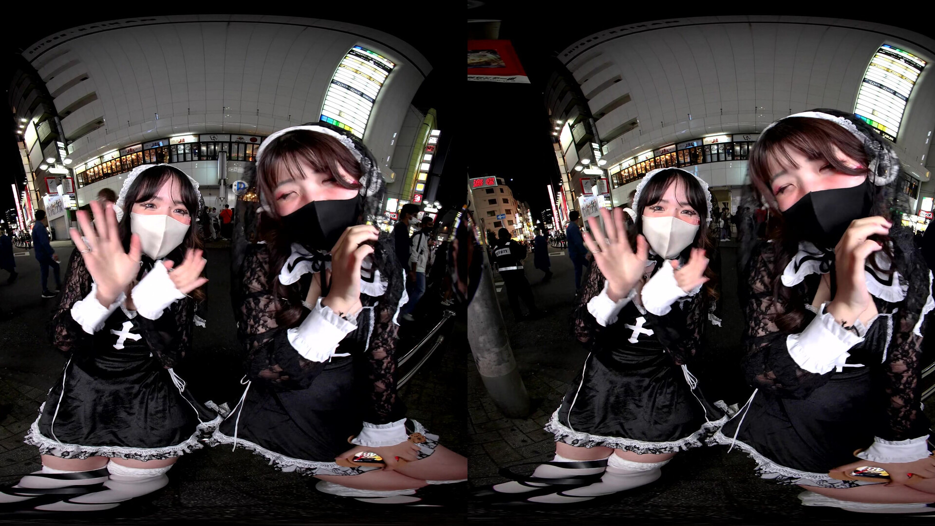 Only cute and erotic girls! Shibuya Halloween 2022 - babes