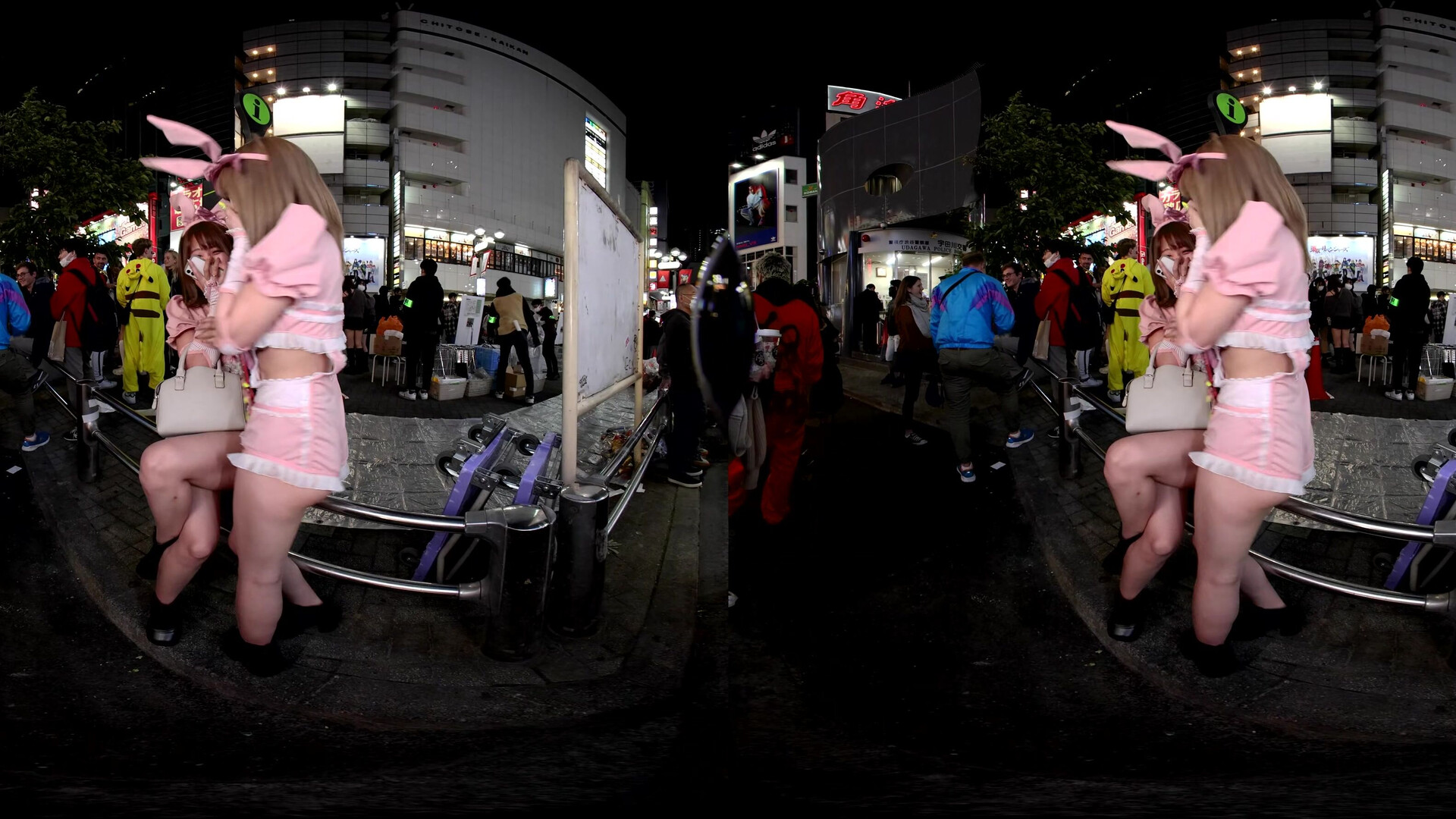 Only cute and erotic girls! Shibuya Halloween 2022 - babes