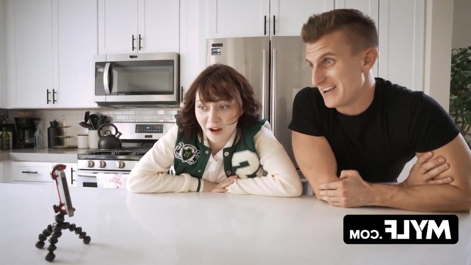 Paranormal investigators' stepsister encounters a sexually charged poltergeist, a suc - blowjob - cumshot - teen (18+) - milf - big tits - big ass - threesome - big cock - american - role play