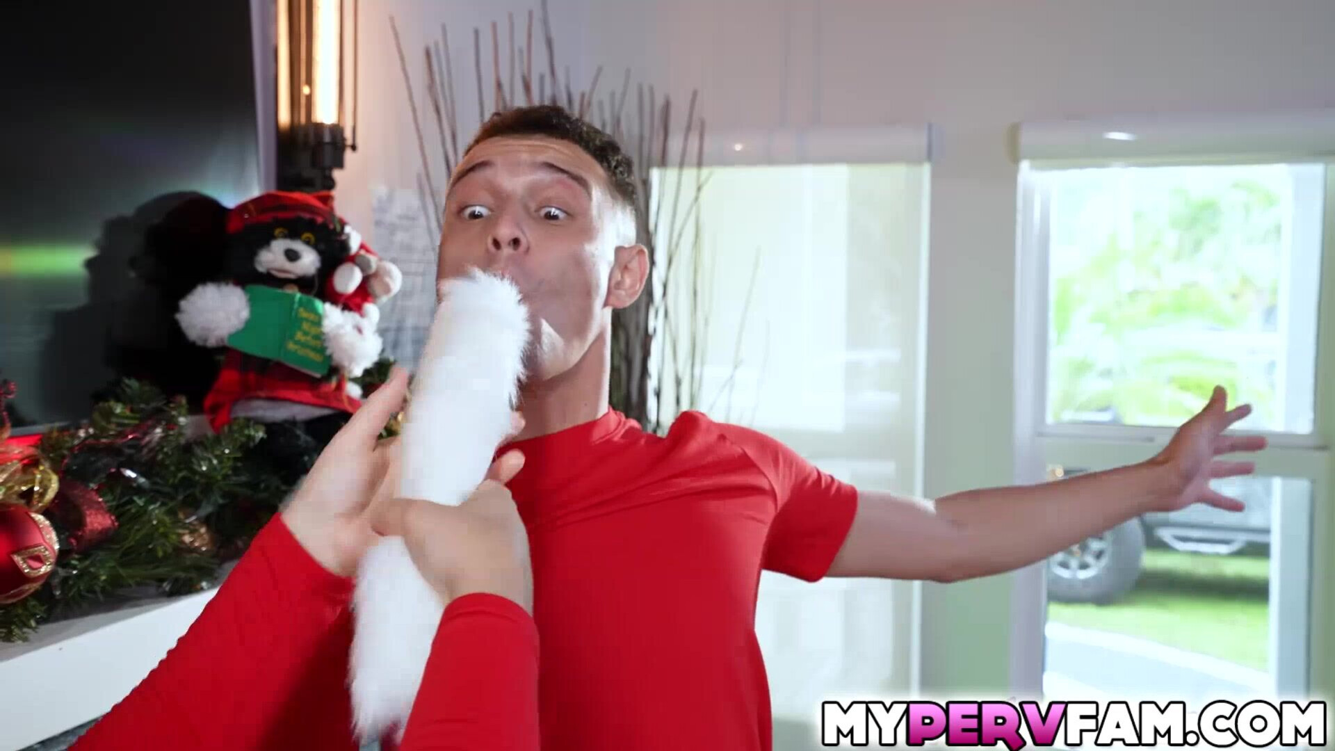 Stepson fucks his stepmoms pussy and her tight asshole - brunette - big tits - anal - natural tits - milf - toys - hairy - blowjob - titty fuck - stepson