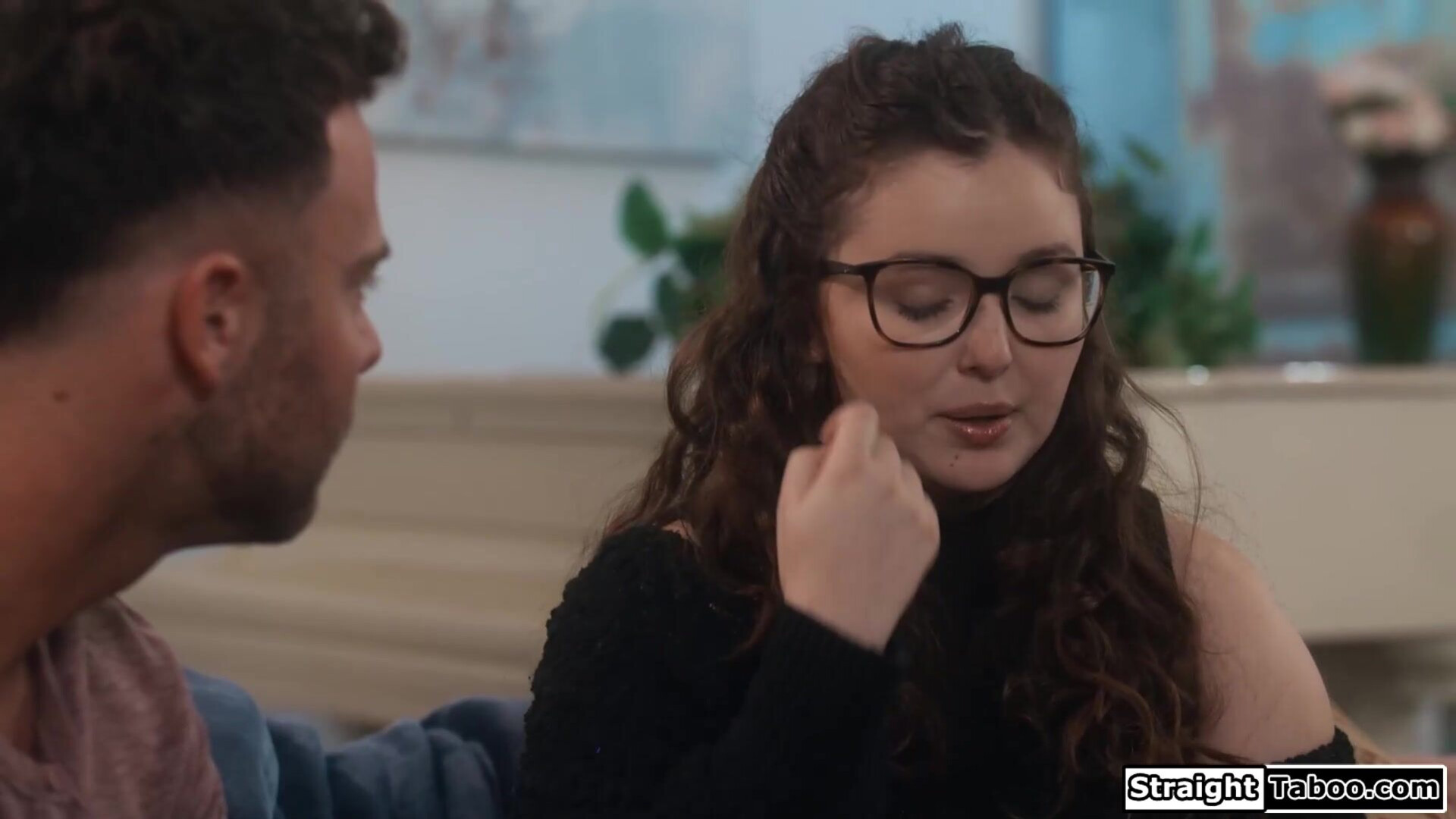 Teen gets used to fucking her stepfamily - taboo - stepmom - stepdaughter - stepson - stepdad - old and young - group - deepthroat - big tits - oral