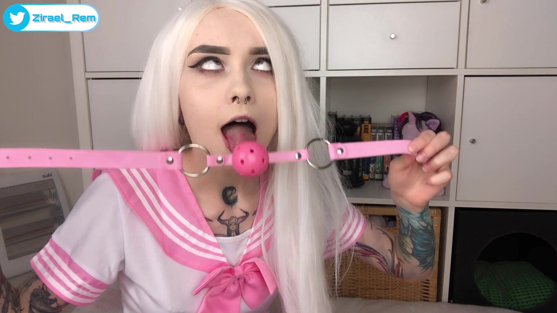 Zirael Rem Daddys Girl Fucks Her Pussy JOI - cosplay - teen