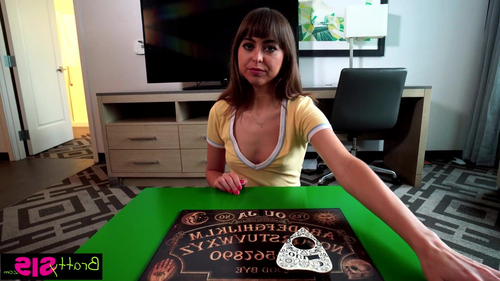 do or bye s11e9 - babe - blowjob - brunette - pornstar - teen (18+) - pov - small tits - game - surprise - taboo