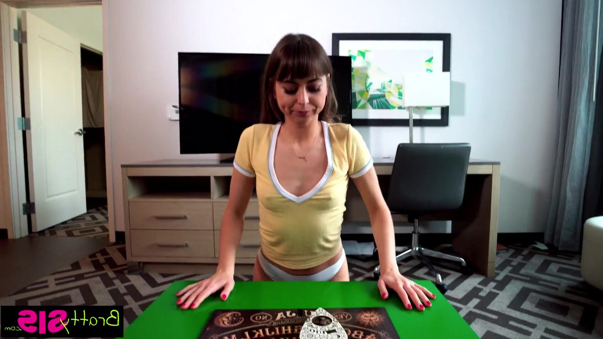 do or bye s11e9 - babe - blowjob - brunette - pornstar - teen (18+) - pov - small tits - game - surprise - taboo