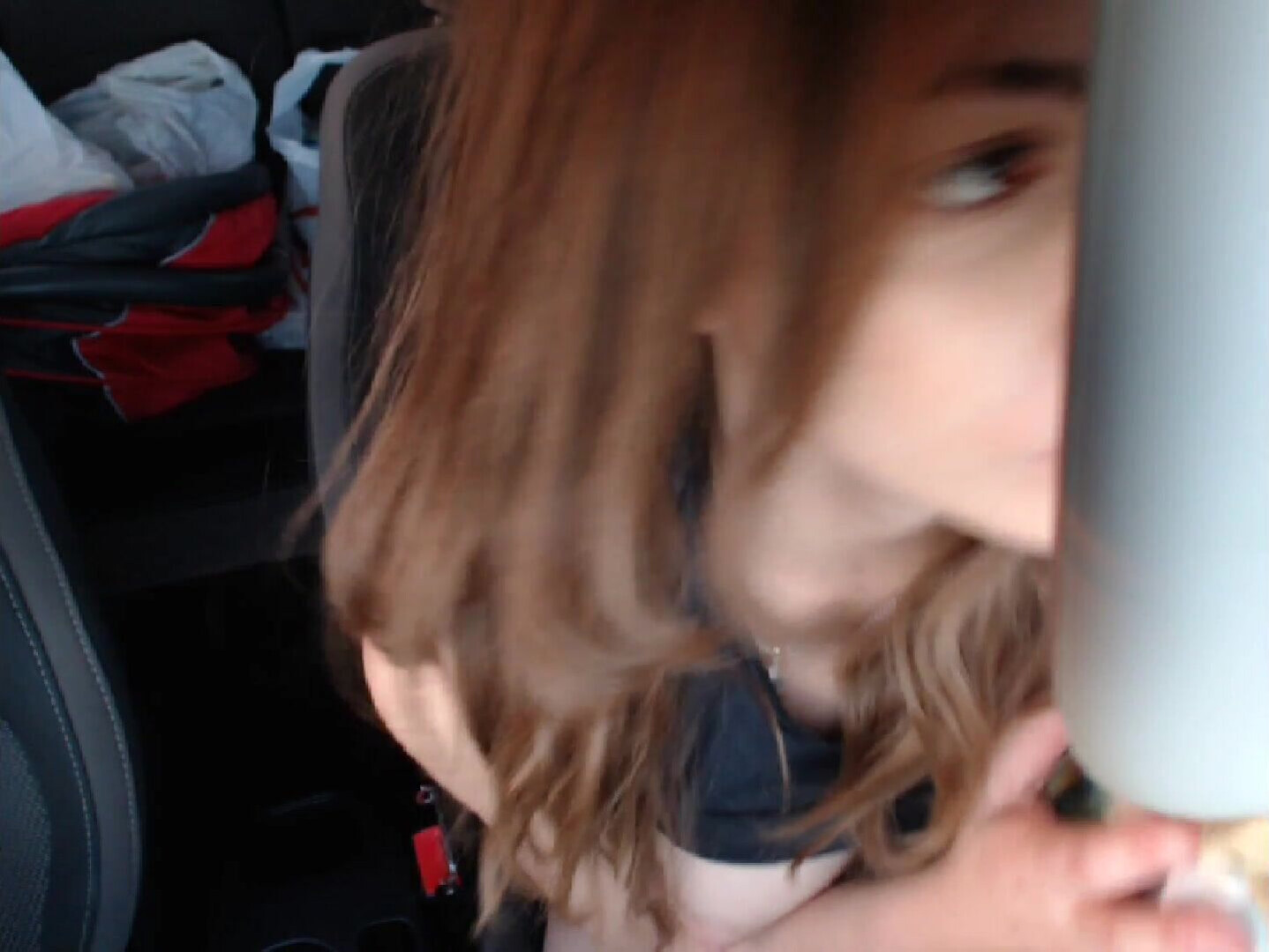 Andreza Sweet Teen Driving Naked - amateur - solo - teen