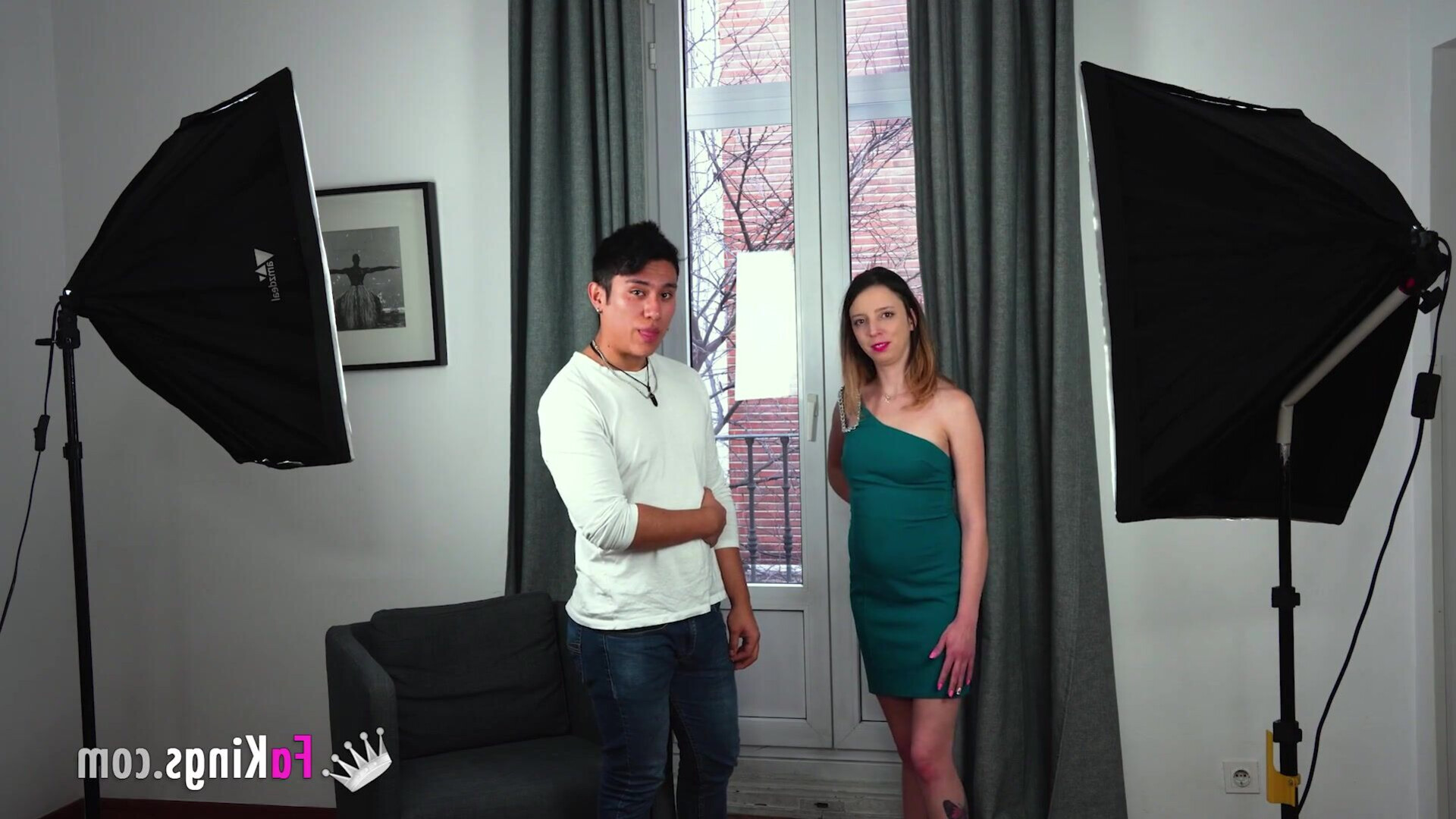 Before departing Madrid, Melanie Dior absolutely had to hook up with our favorite clo - amateur - blowjob - milf - small tits - casting - pick up - riding - missionary - colored hair - sex