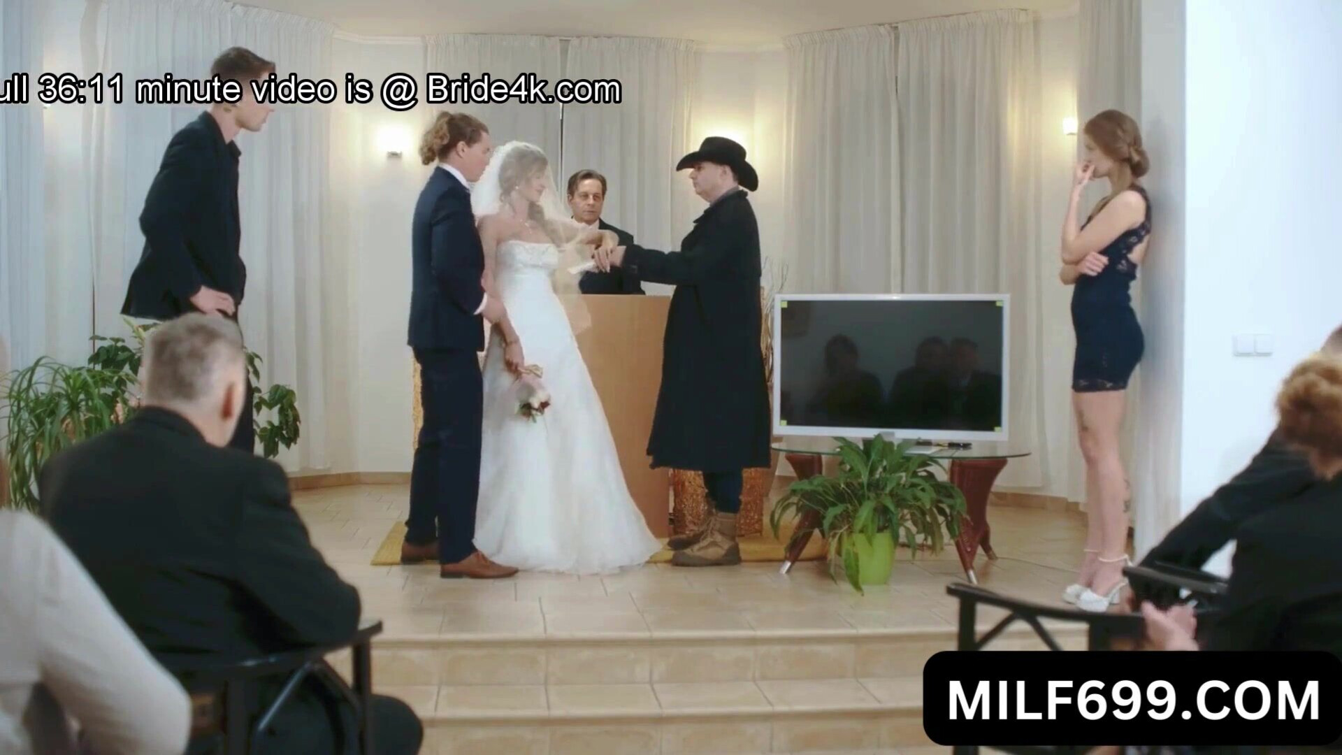 Cheating bride - milf - cheating - stockings