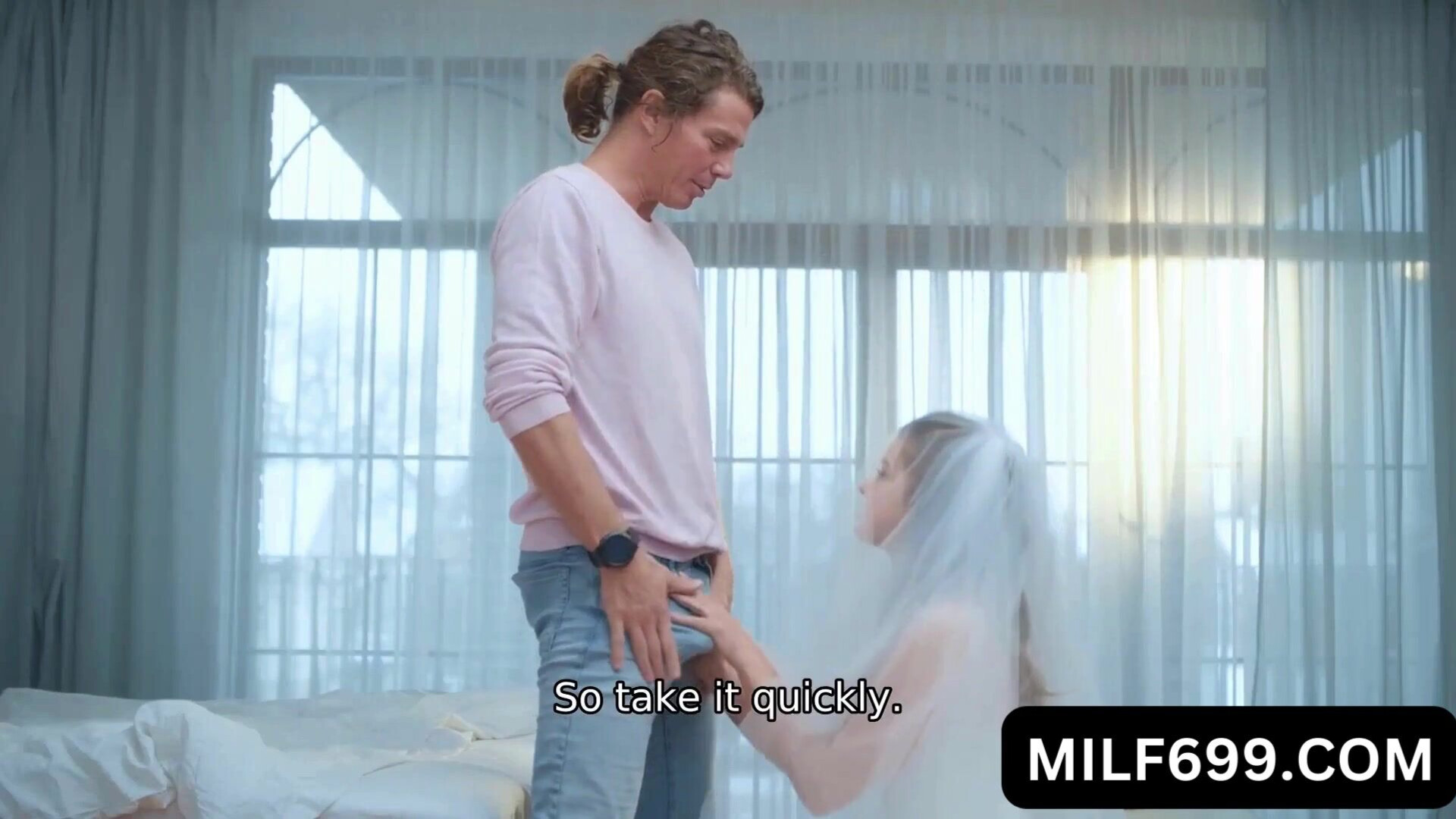 Cheating bride - milf - cheating - stockings