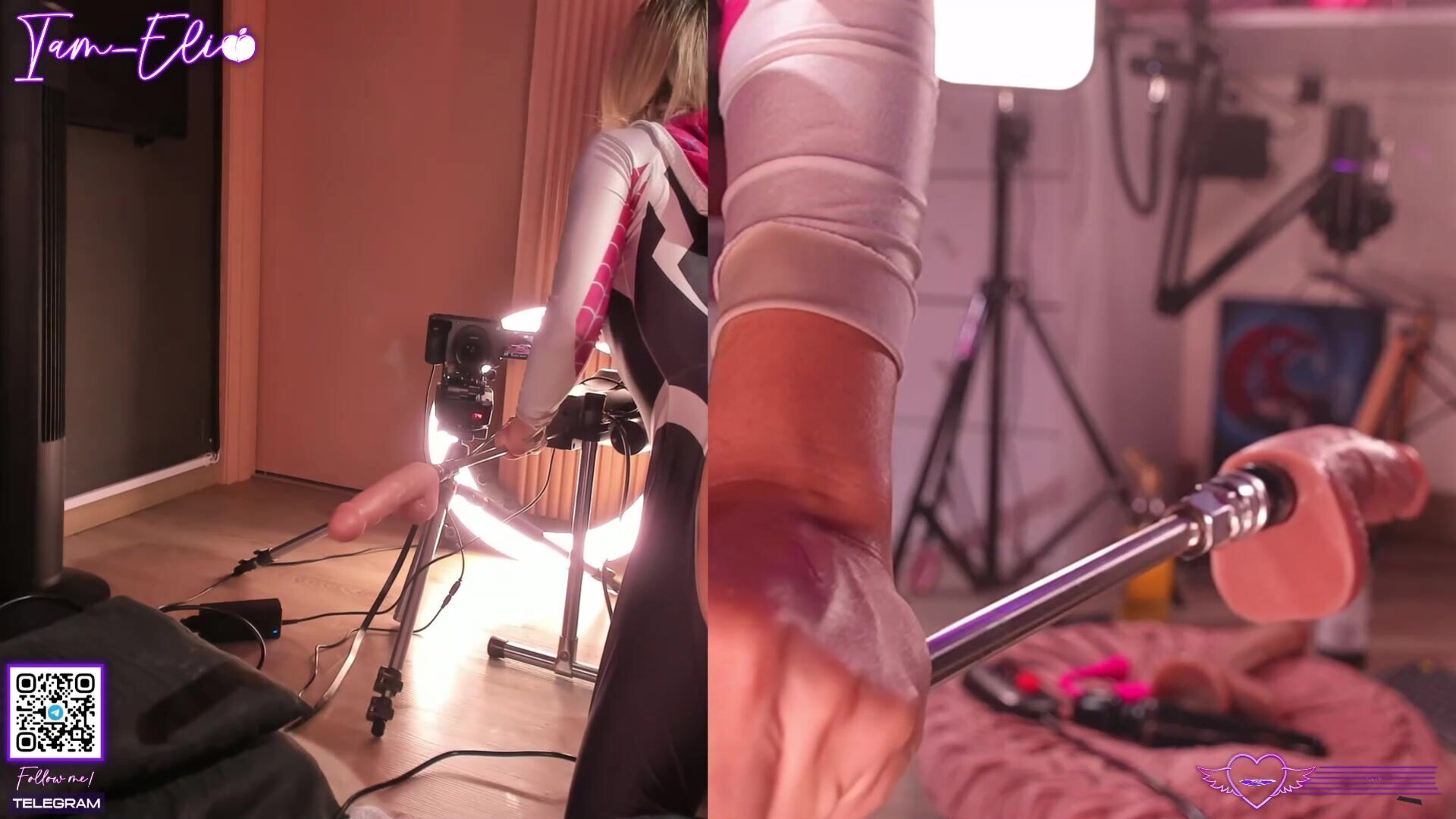 Extremely Busty E Girl In Gwen Stacy Cosplay Get Fucked In The Ass - big ass - 4k - bigtits - cosplay - solo - masturbation - catgirl - ahegao - e-girl - fuck machine