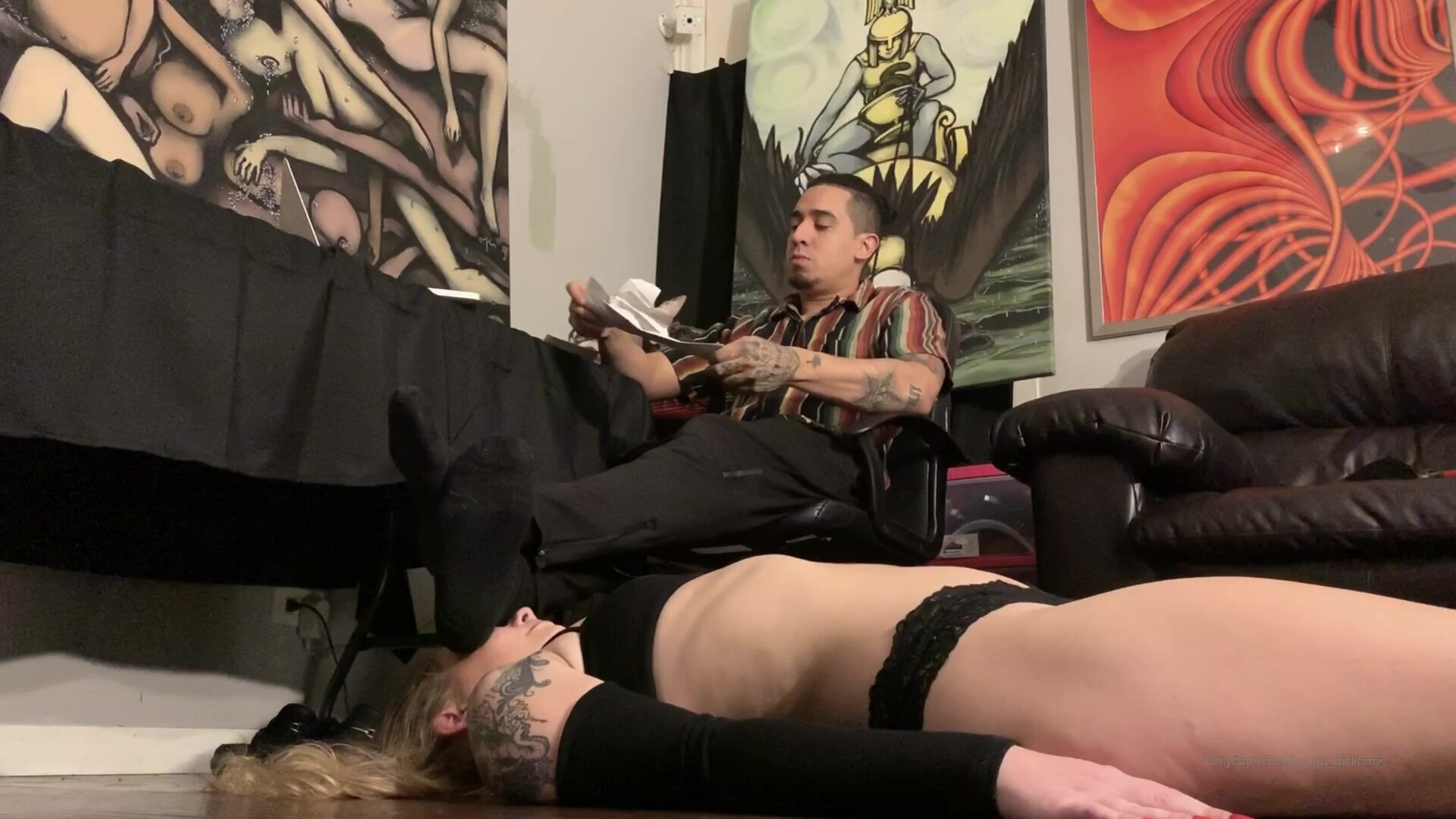 Foot Worship With Karah Brooke - pov - hardcore - handjob