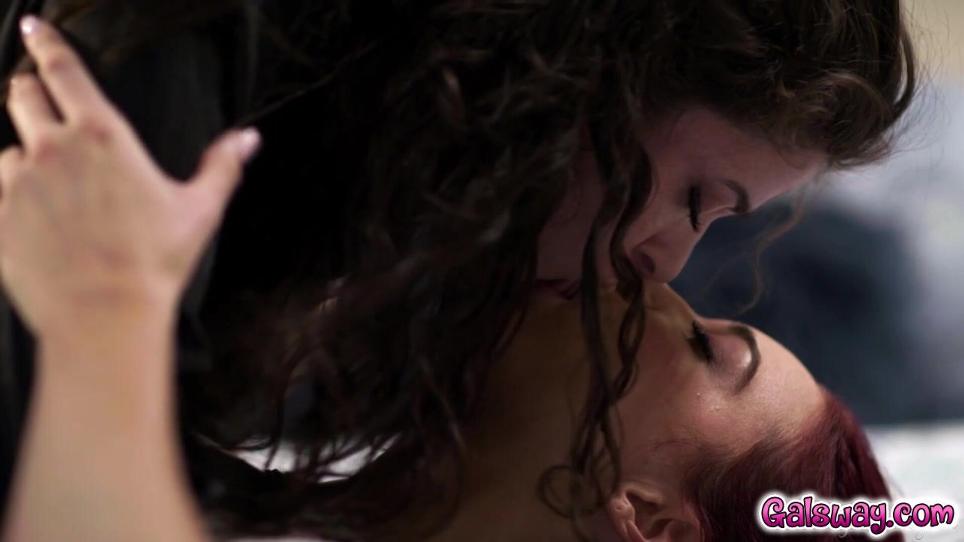 Jayden and Victoria Voxxx kiss and playful sex - girlsway - brunette - big tits - natural tits - small tits - facesitting - tribbing - lesbian - big ass - foot fetish
