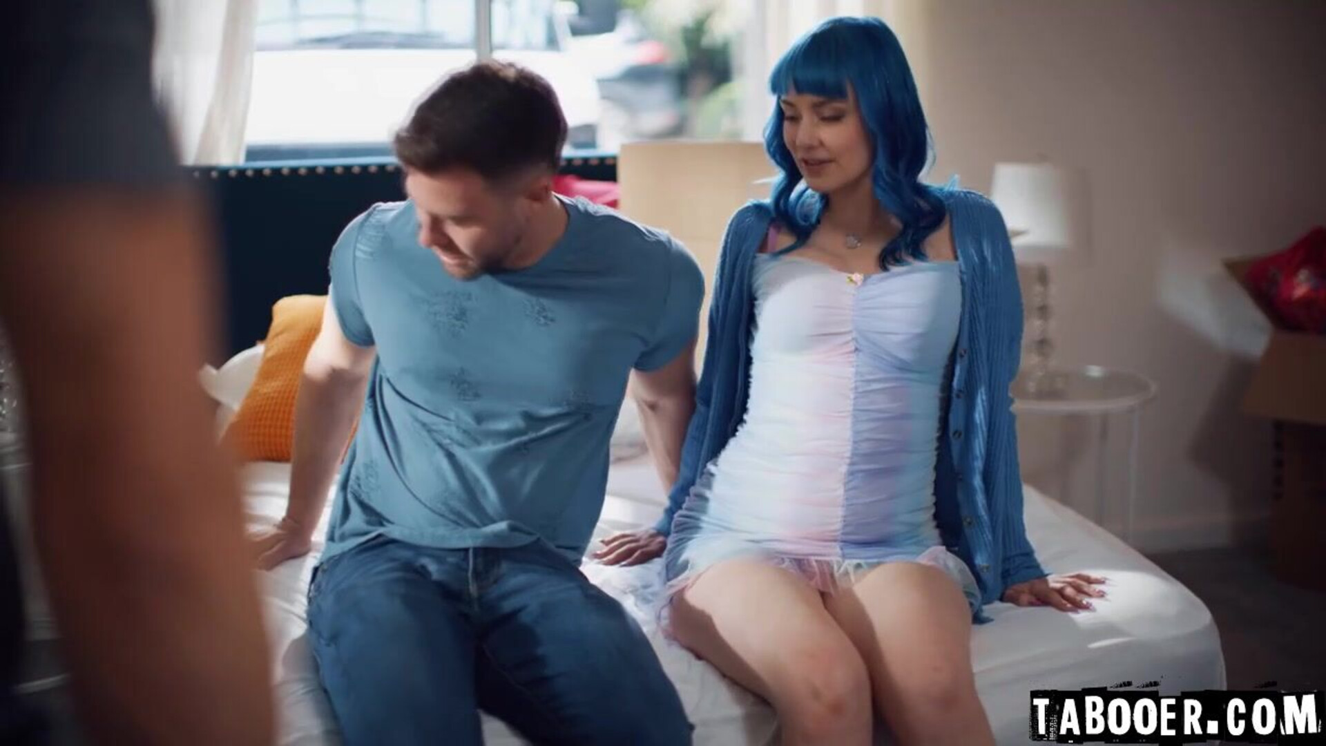 Jewelz have sex with Seth while seeking retribution - tabooer - big tits - fingering - pussy to mouth - blowjob - deepthroat - cheating - colored hair - shaved pussy - straight