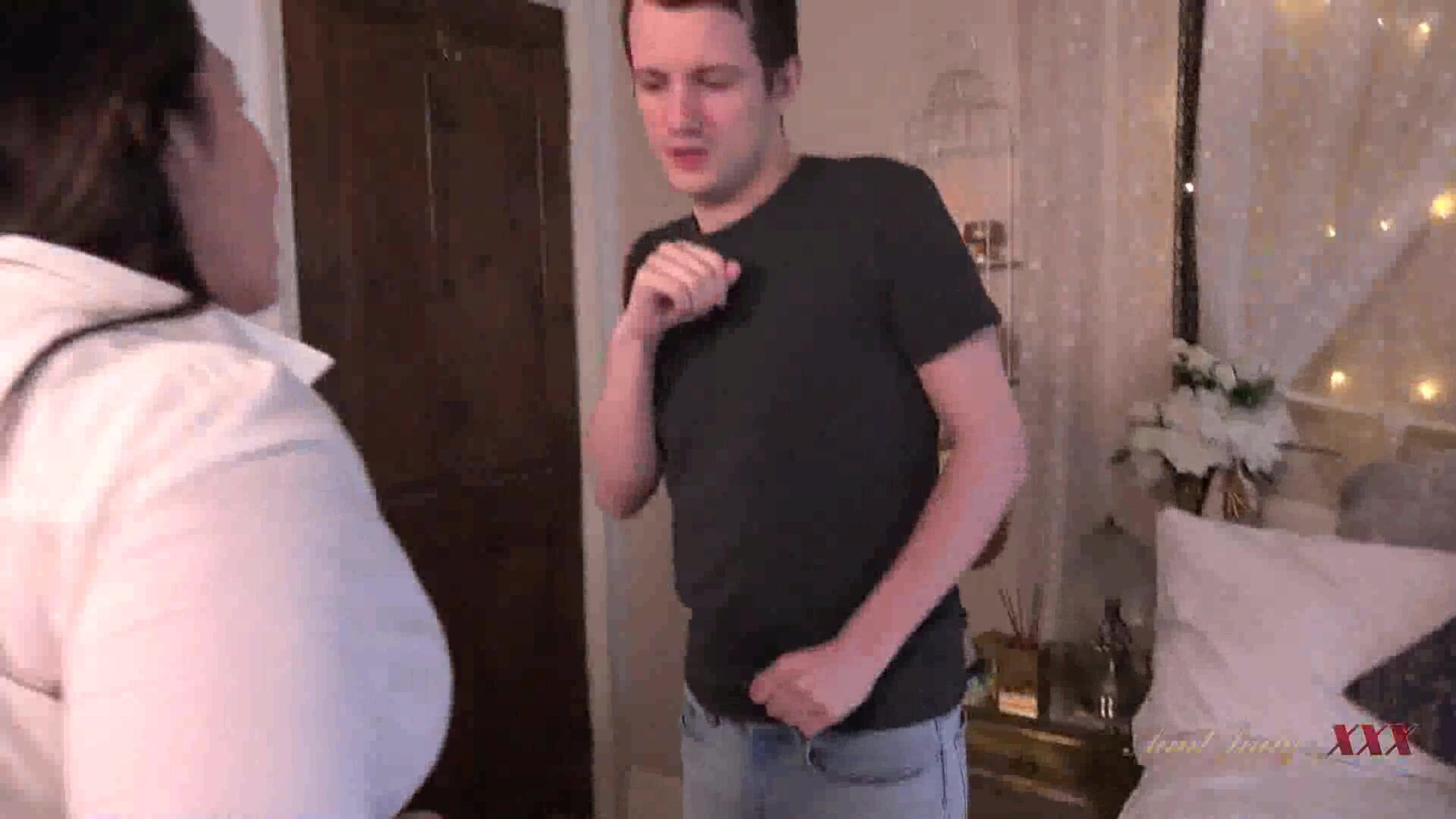Josephine James Catches A Thief In Her Bedroom - milf - wife - housewife - big tits - big boobs - cumshot - facial - brunette