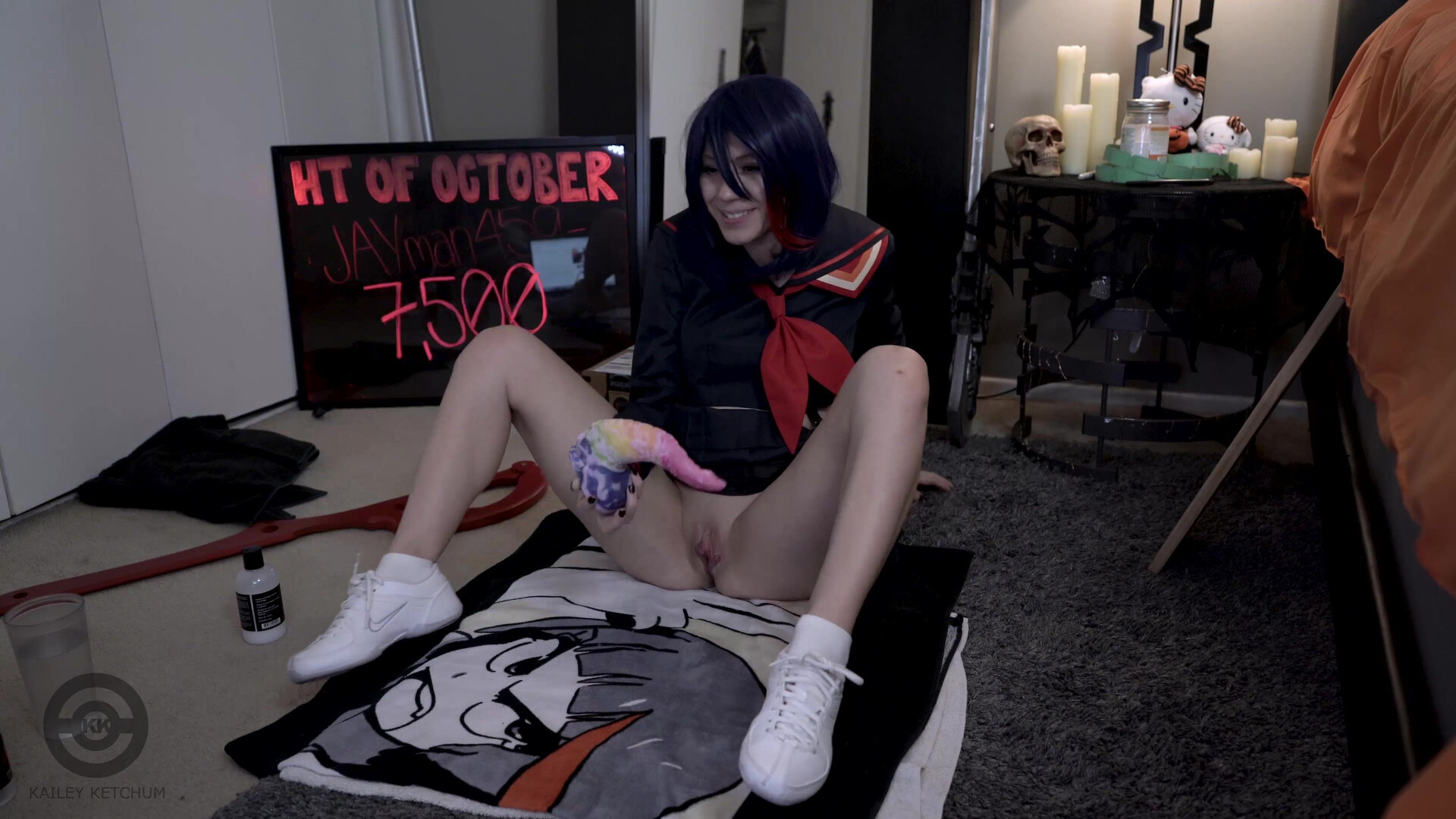 Kailey Ketchum Mv Live Ryuko Matoi Vs Tentacle Again - solo - small tits - amateur