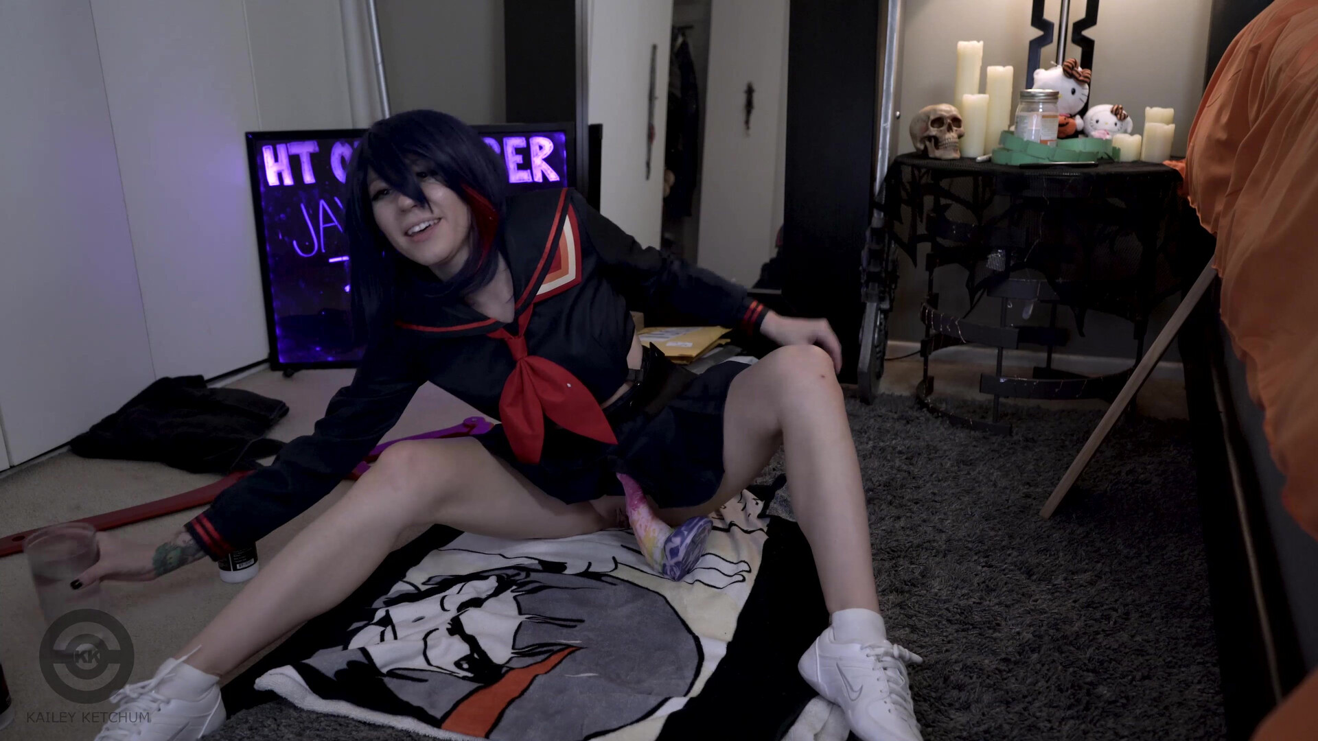 Kailey Ketchum Mv Live Ryuko Matoi Vs Tentacle Again - solo - small tits - amateur