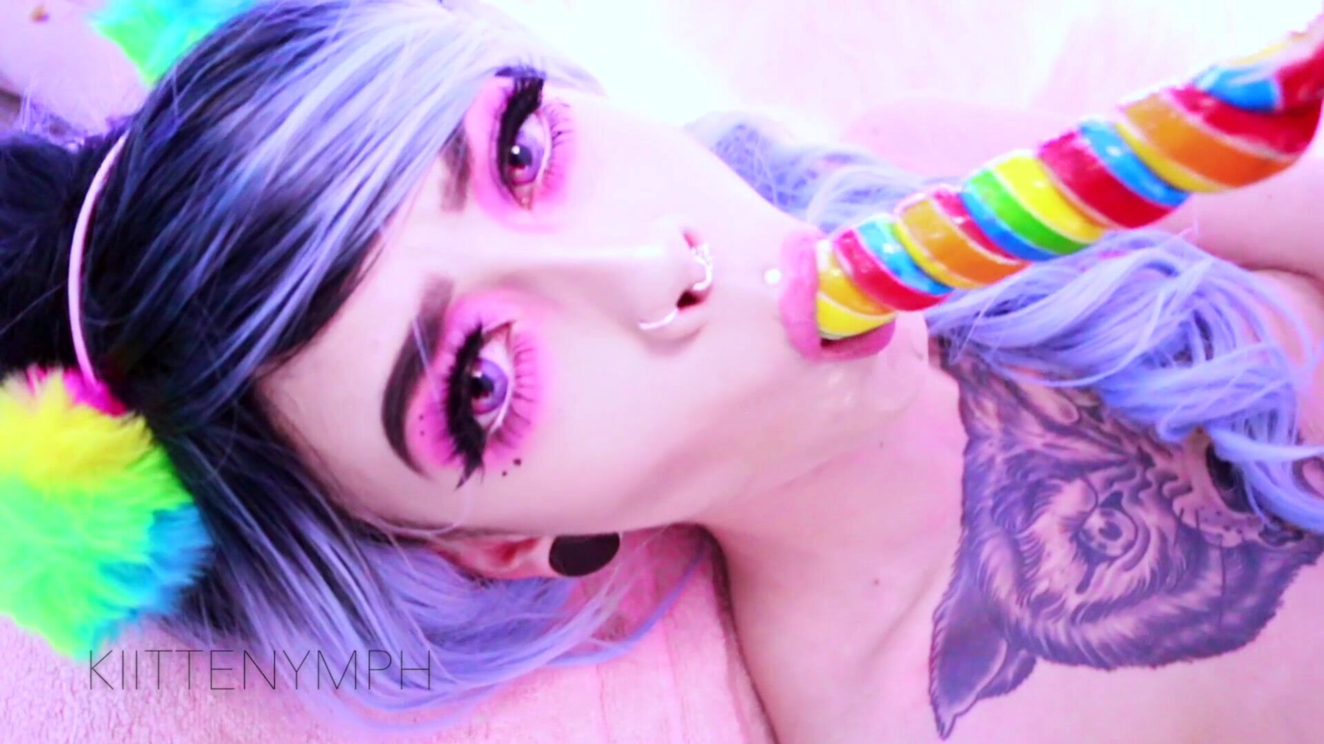 Kiittenymph Oral Fixation Ass To Mouth Joi - cosplay - big tits - pov