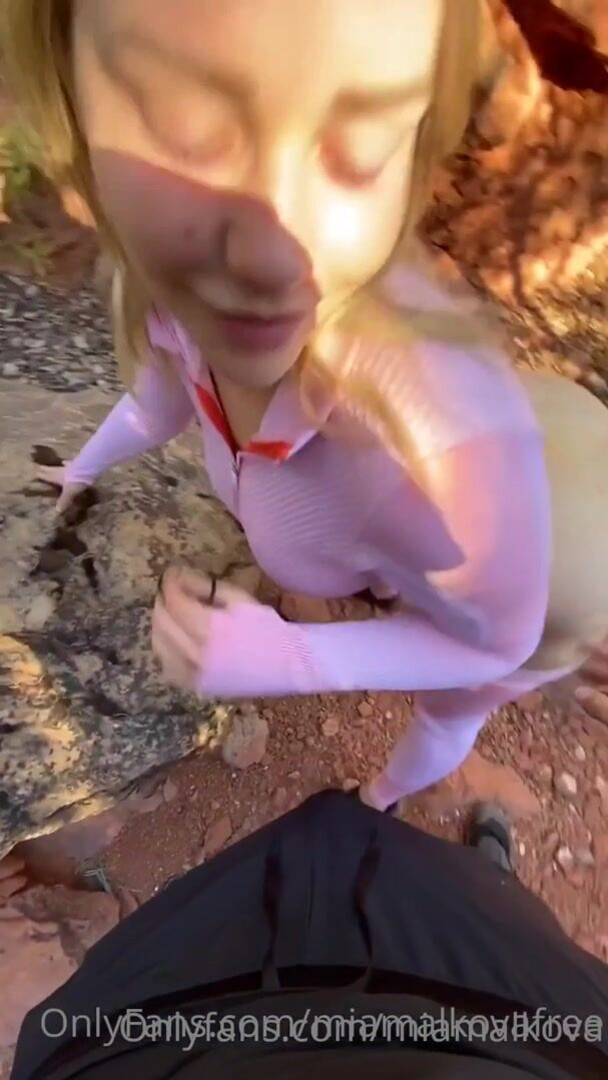 Mia Malkova Gets A Titty Cumshot After Outdoor Sex - sexy - mia malkova - cumshot
