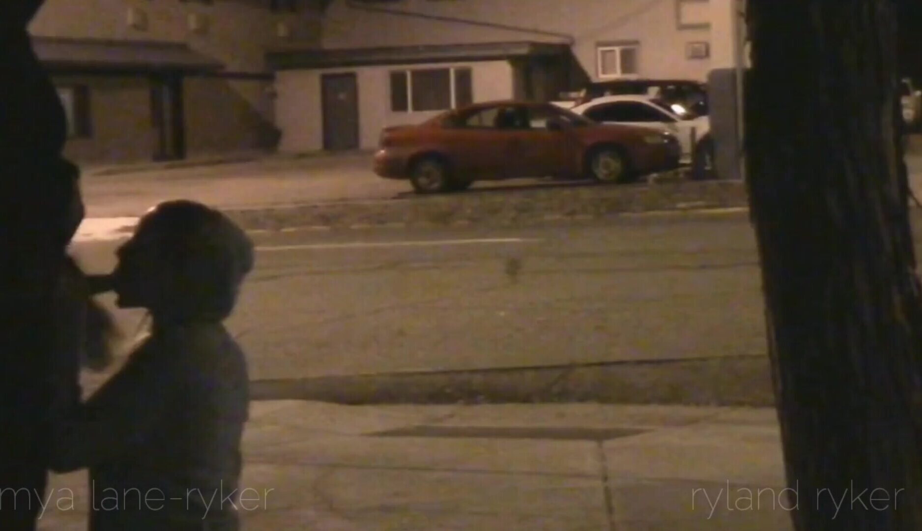 Mya Lane Running Around The Streets At Night - big tits - big ass - hardcore