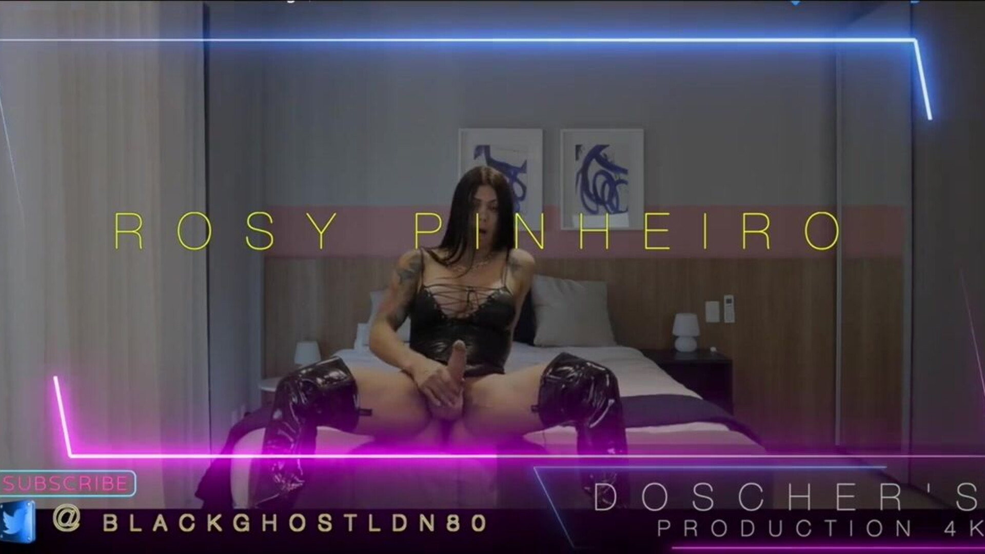 ROSY PINHEIRO BBC FRIEND Doschers - anal - missionary - babe - bbc - hardcore - mask - ass rimming - tattoos - doggy - leather boots