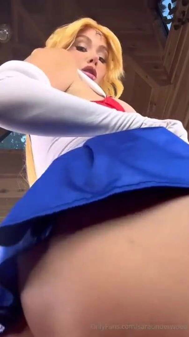 Sara Jean Underwood Sailor Moon Full Nude JOI - sarajeanunderwood - homemade - solo - masturbation - busty - bigboobs - bigass - pawg - milf - mature