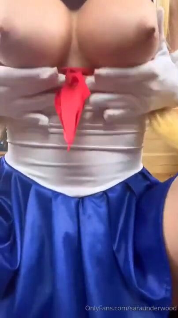 Sara Jean Underwood Sailor Moon Full Nude JOI - sarajeanunderwood - homemade - solo - masturbation - busty - bigboobs - bigass - pawg - milf - mature