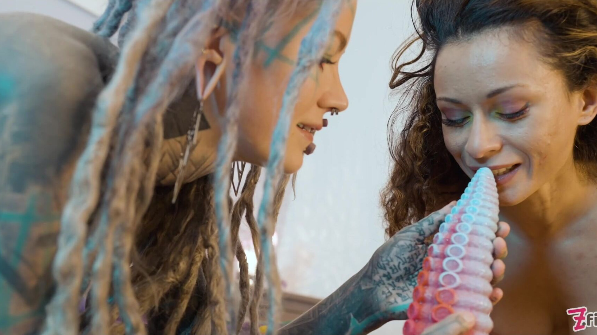 Stacy Bloom gets butt fucked with the biggest toys - zfilmz - tattoos - tattooed - lesbian - anal - toy - fisting - gaping - rosebud - prolapse